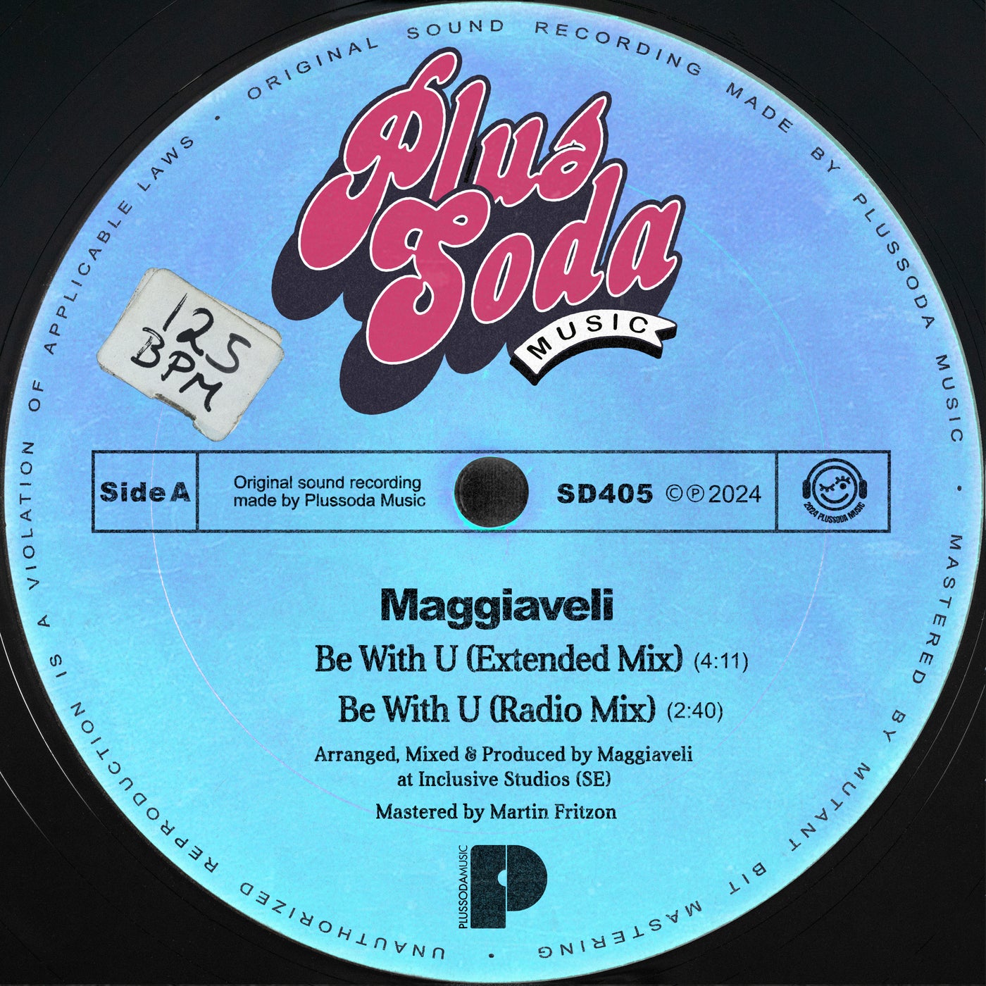 Maggiaveli –  Be With U [Plus Soda Music]