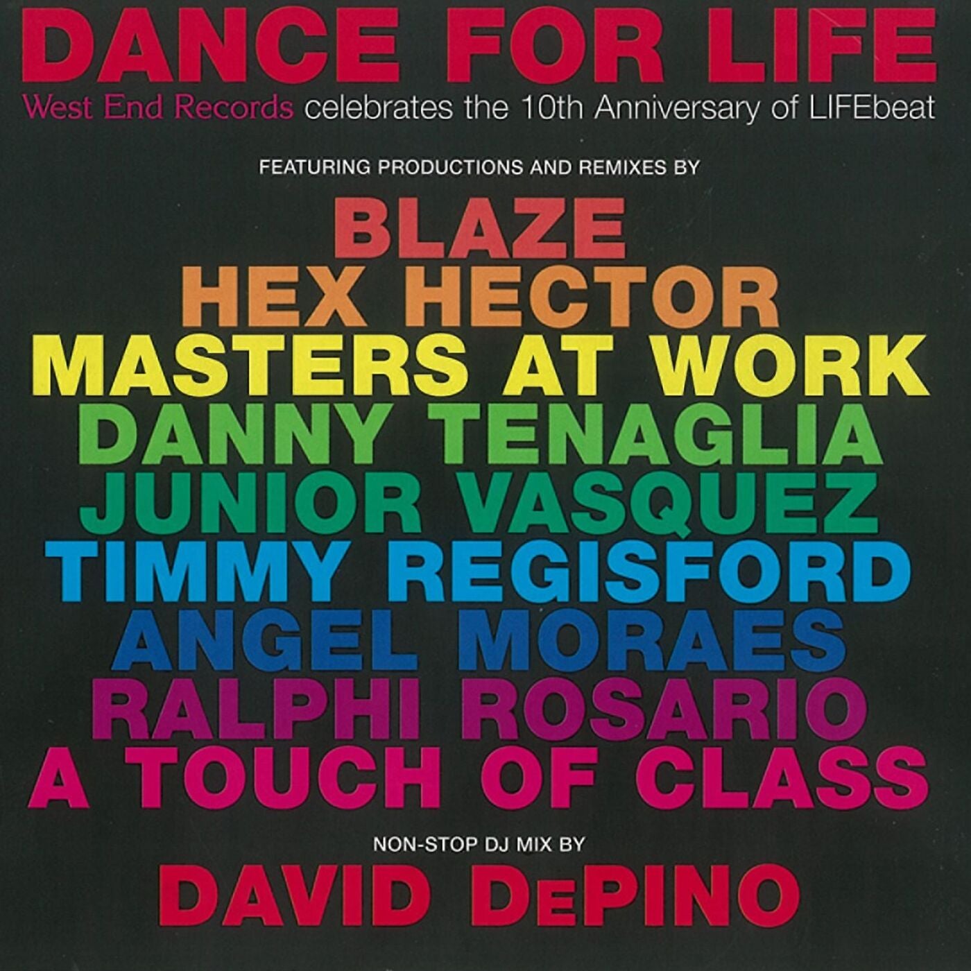 Dance For Life "West End Records Celebrates The 10th Anniversary of LIFEBeat" (2012 - Remaster)