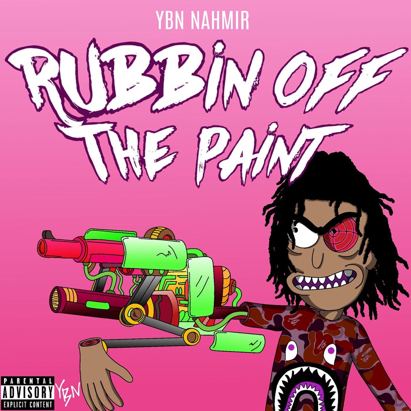 YBN Nahmir - Rubbin Off the Paint album artwork