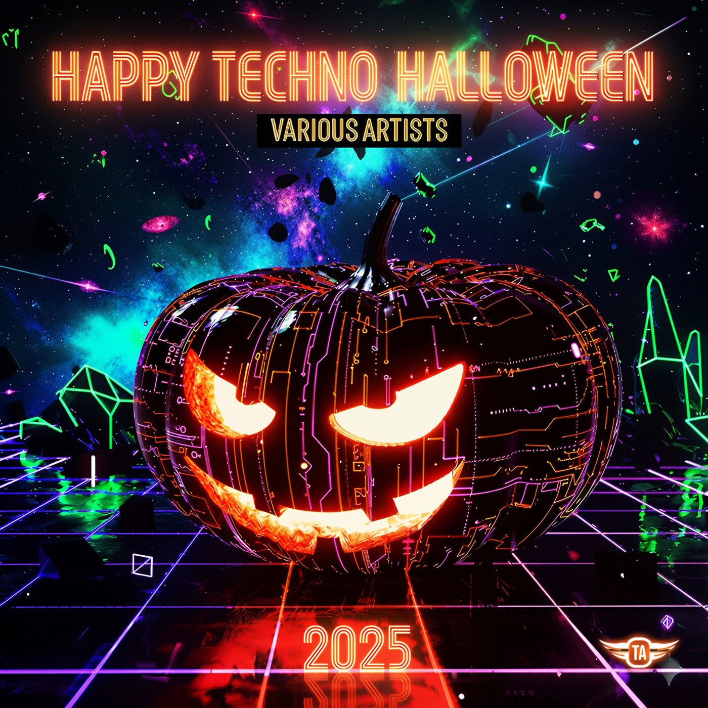 Cover art for HAPPY TECHNO HALLOWEEN 2025