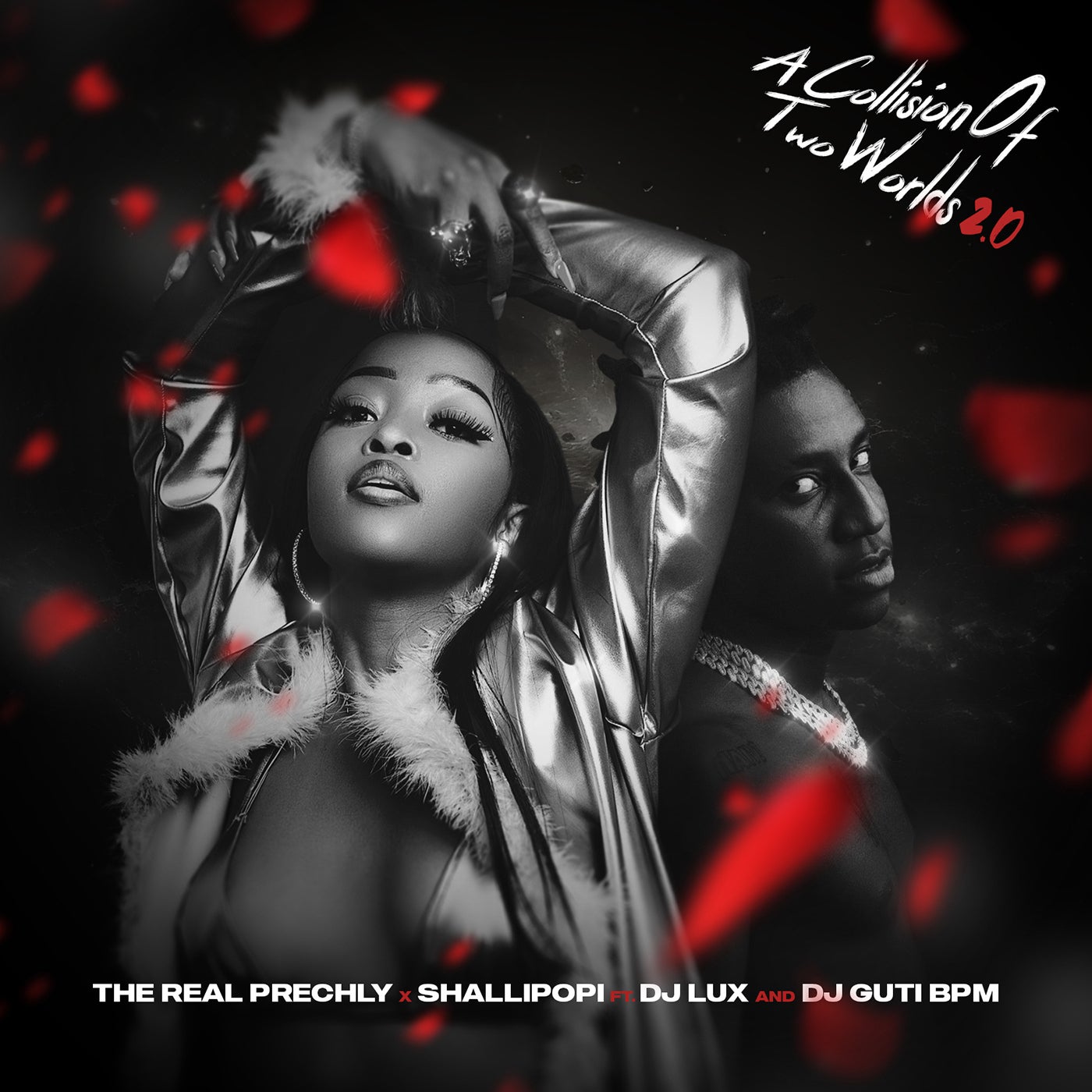 The Real Prechly & Shallipopi - A Collision of Two Worlds 2.0 (feat. DJ Lux & Dj Guti BPM) album artwork