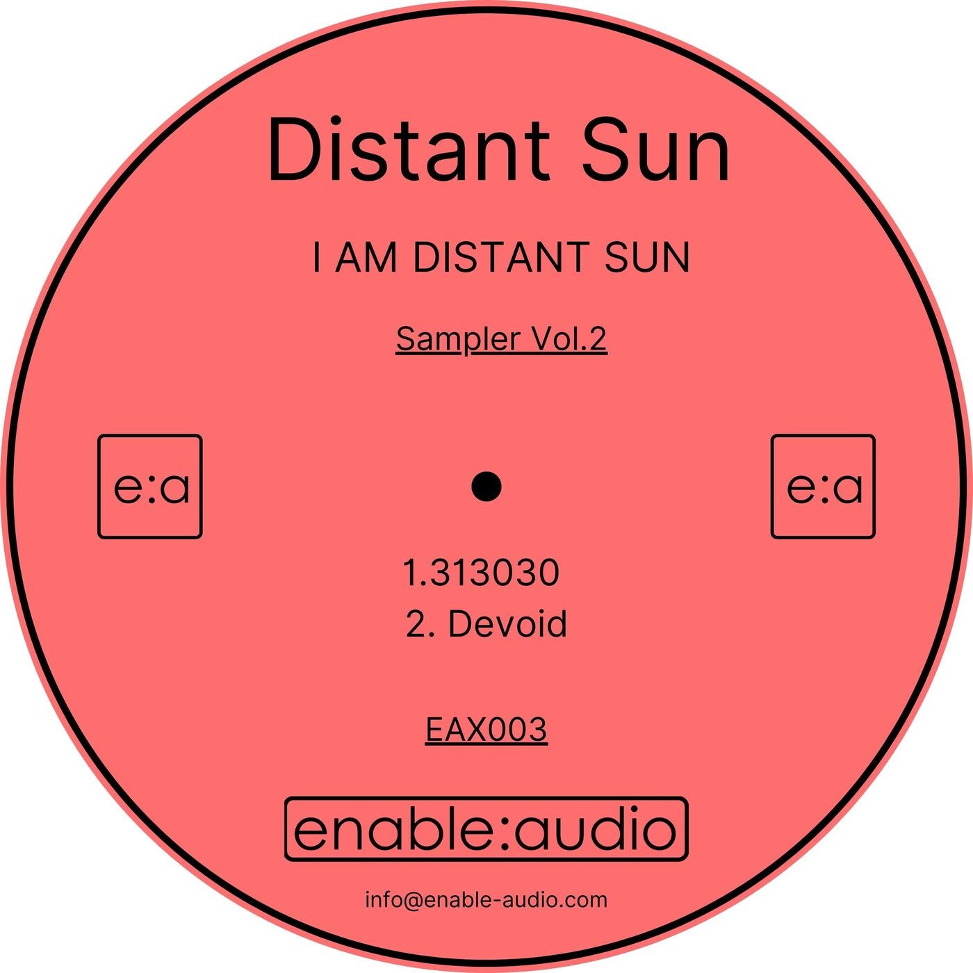 'I Am Distant Sun' Sampler, Vol. 2