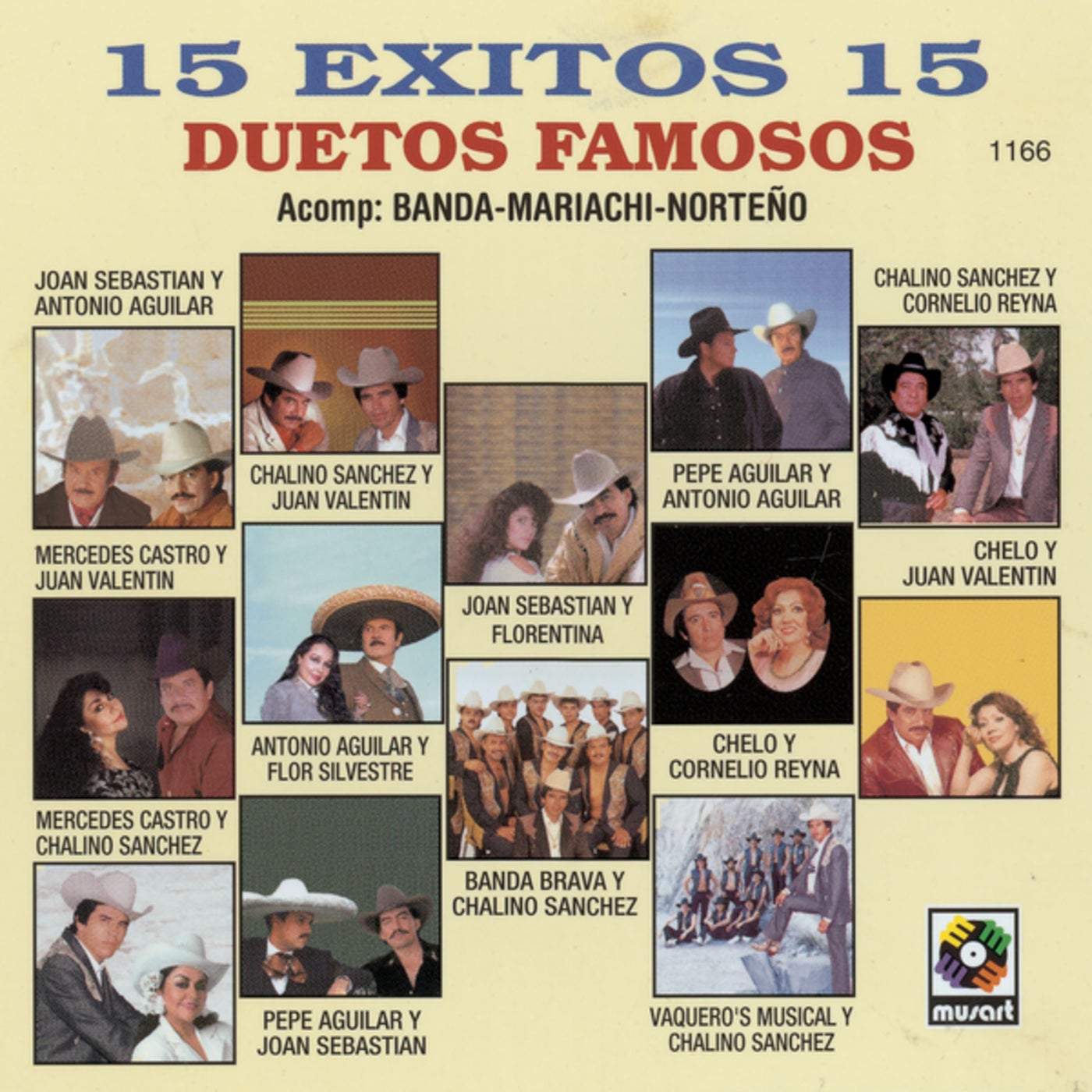 15 Éxitos: Duetos Famosos