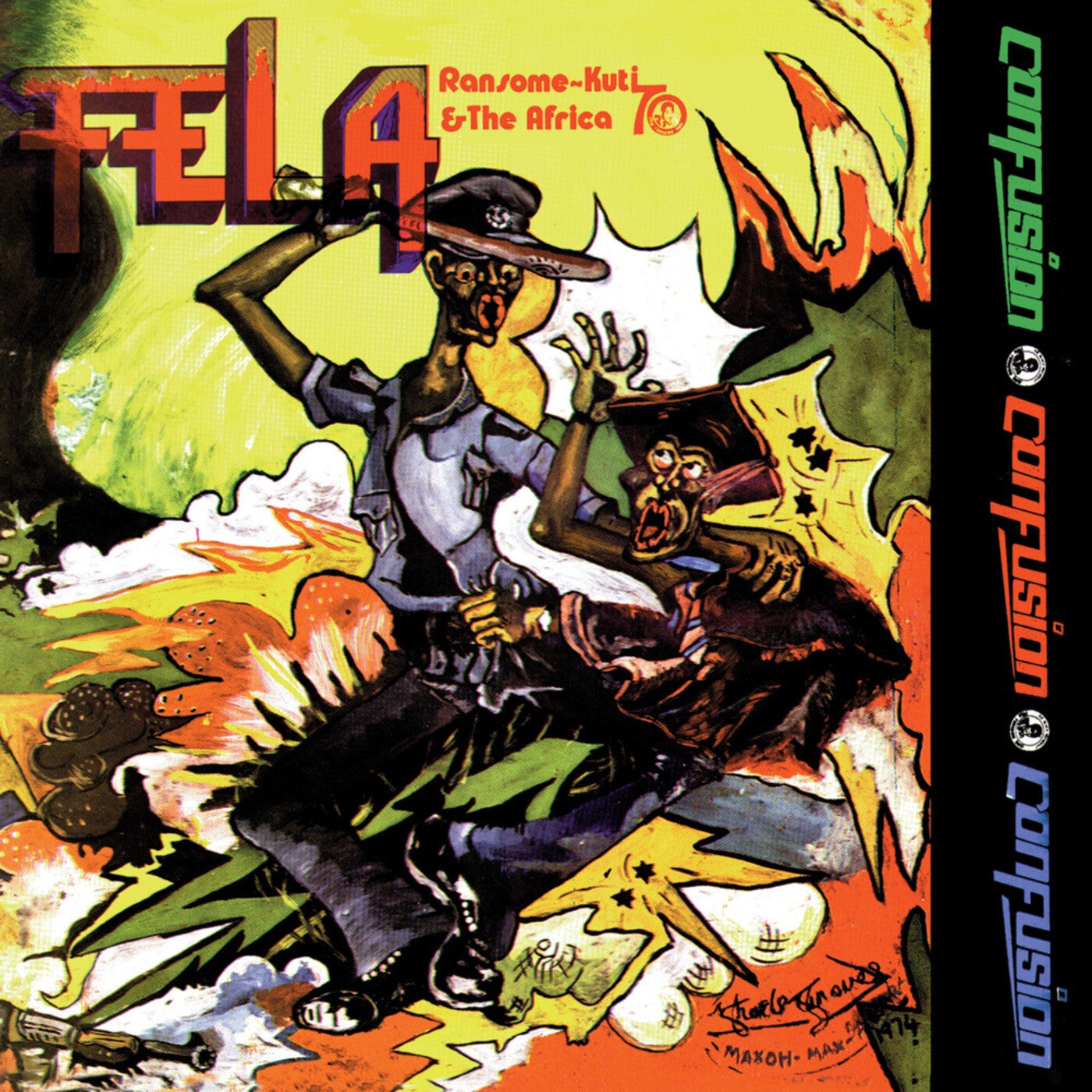 Fela Kuti, Afrika 