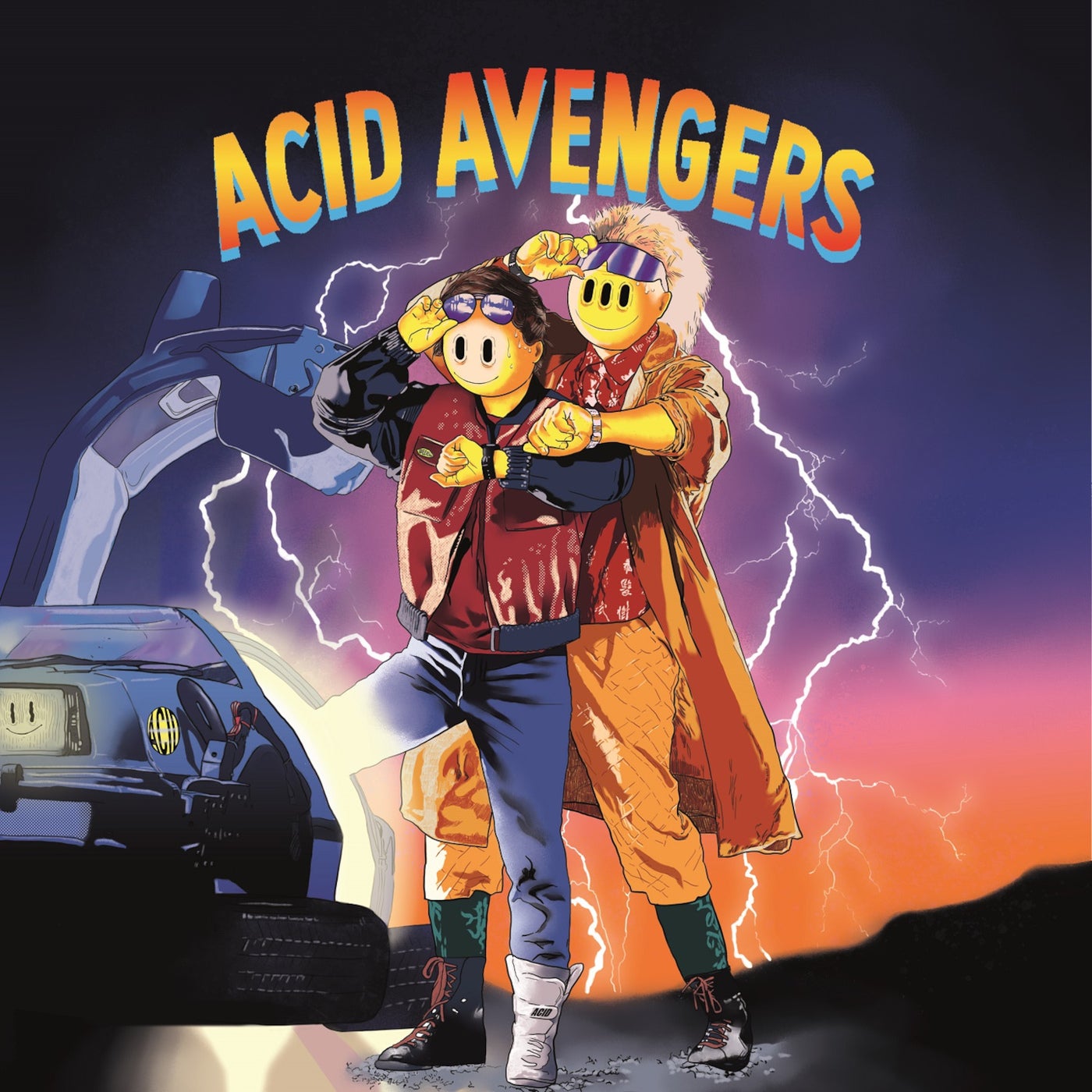 Cover art for Acid Avengers 018