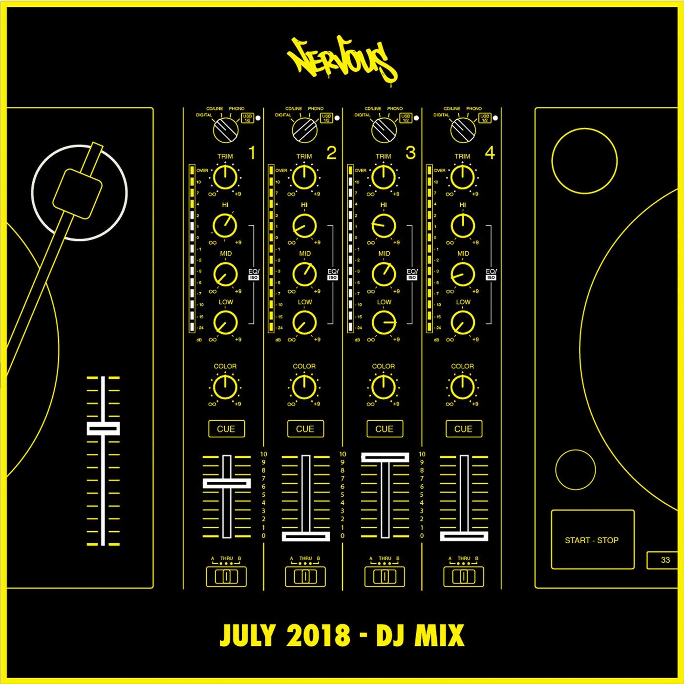 Nervous July 2018 - DJ Mix
