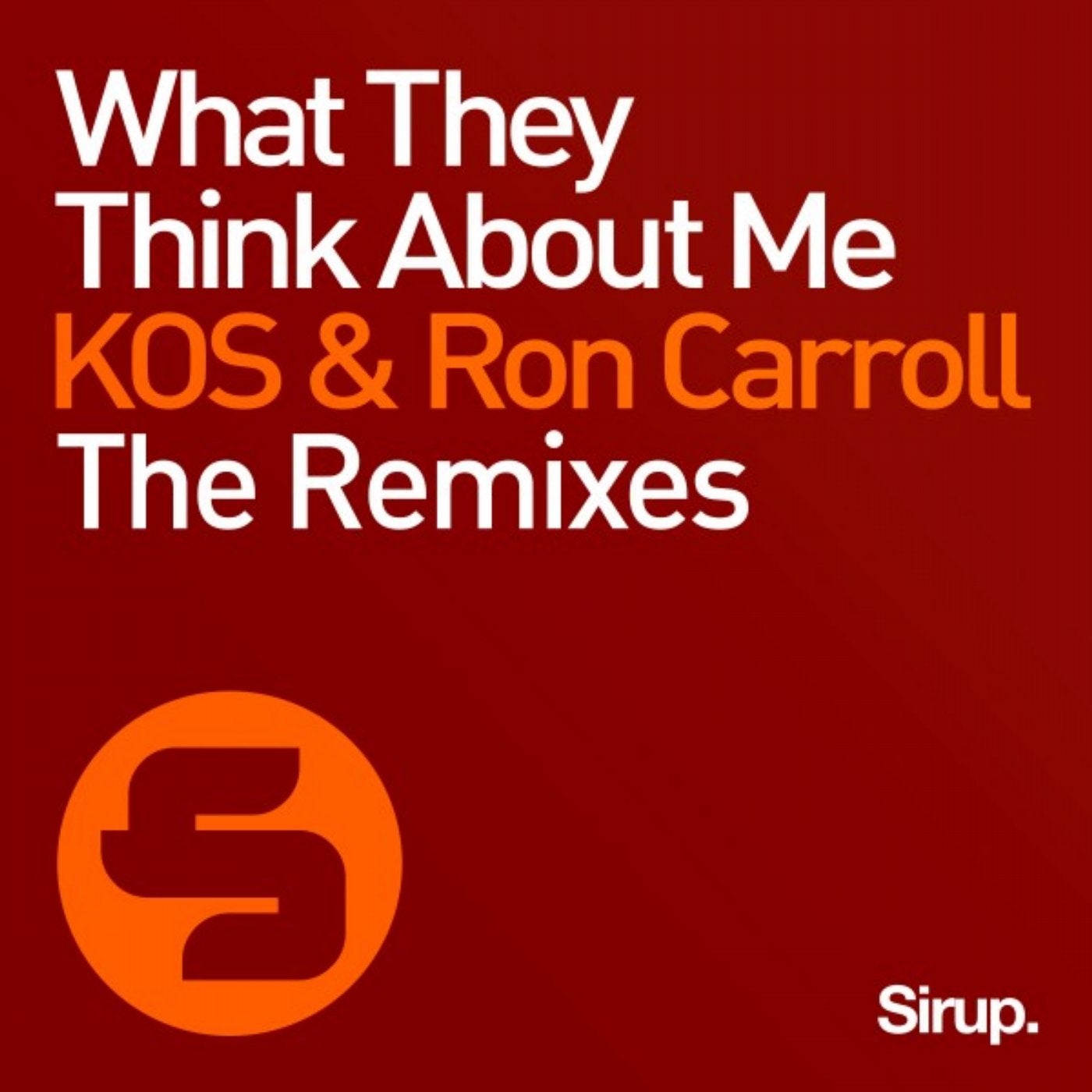 What They Think About Me - The Remixes