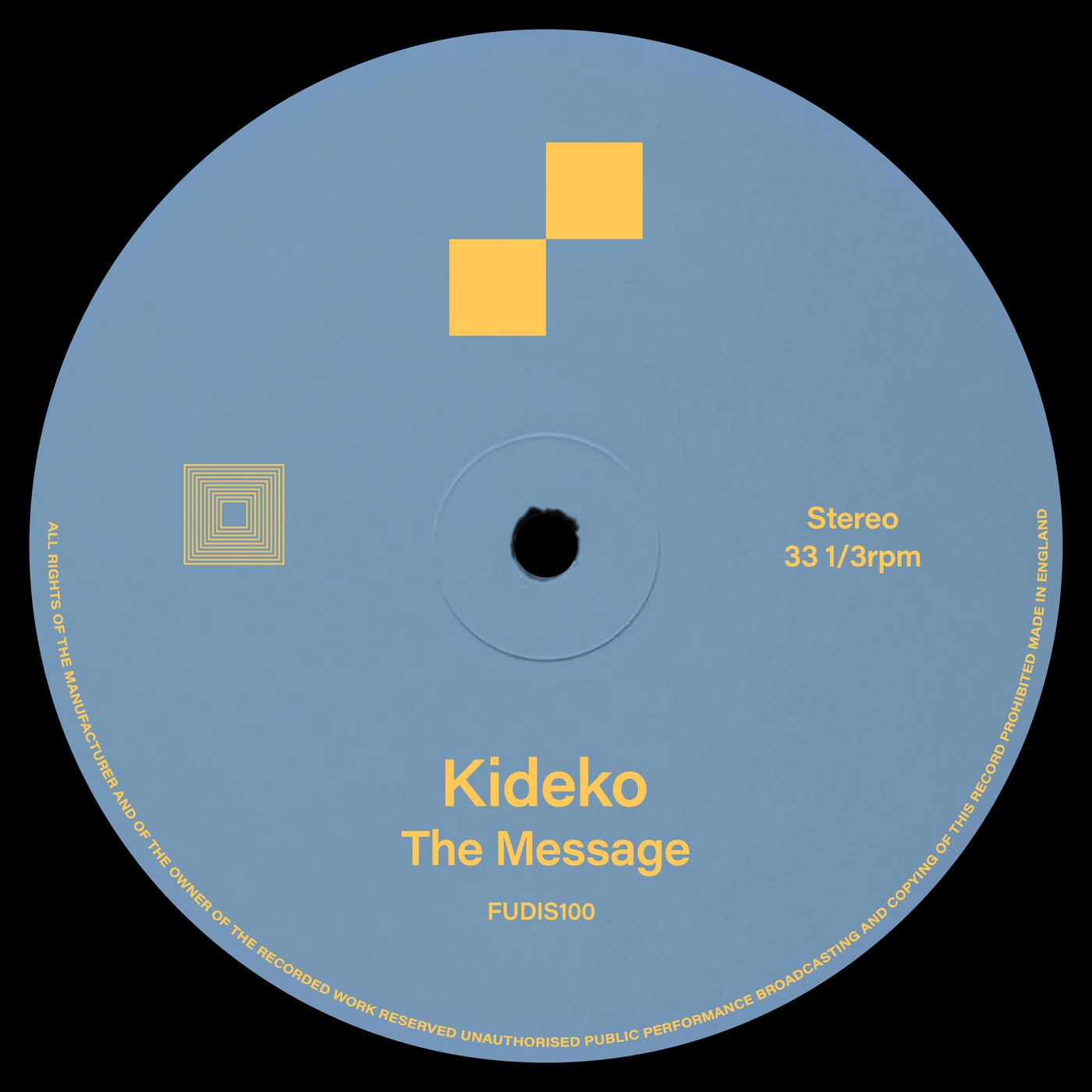 The Message (Extended Mix) album art