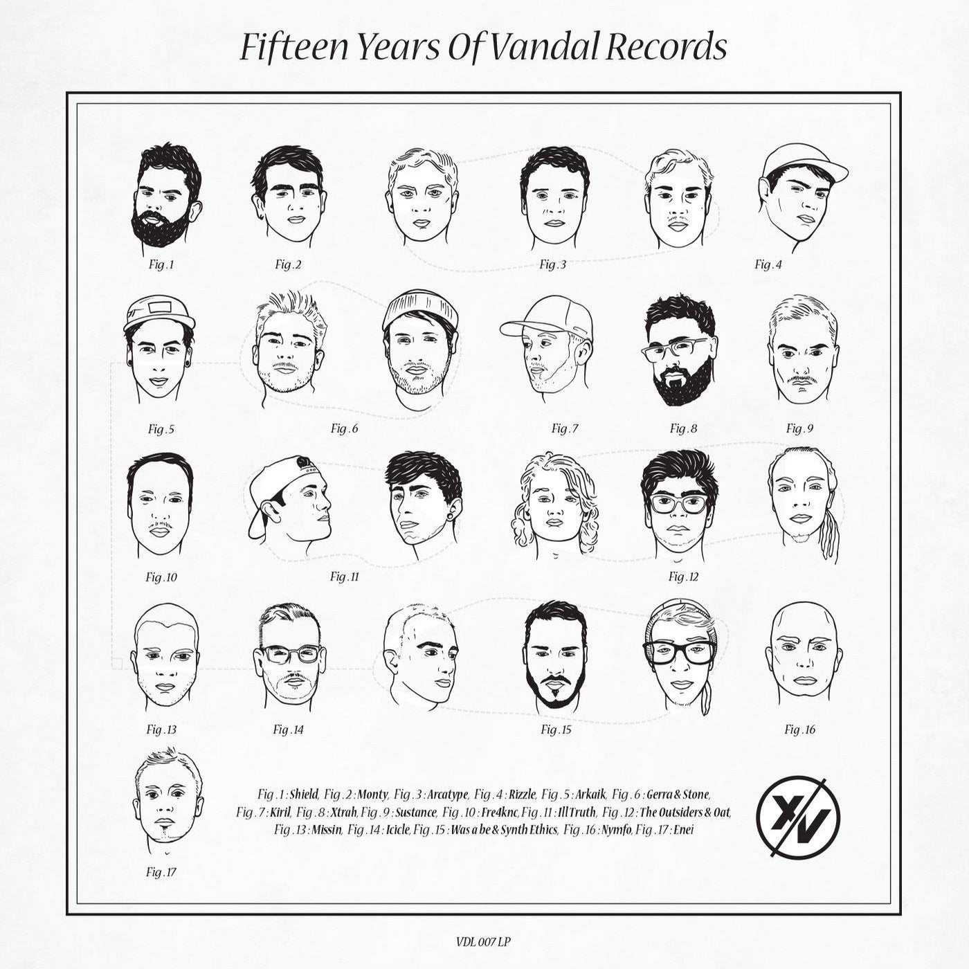 Fifteen Years of Vandal Records LP