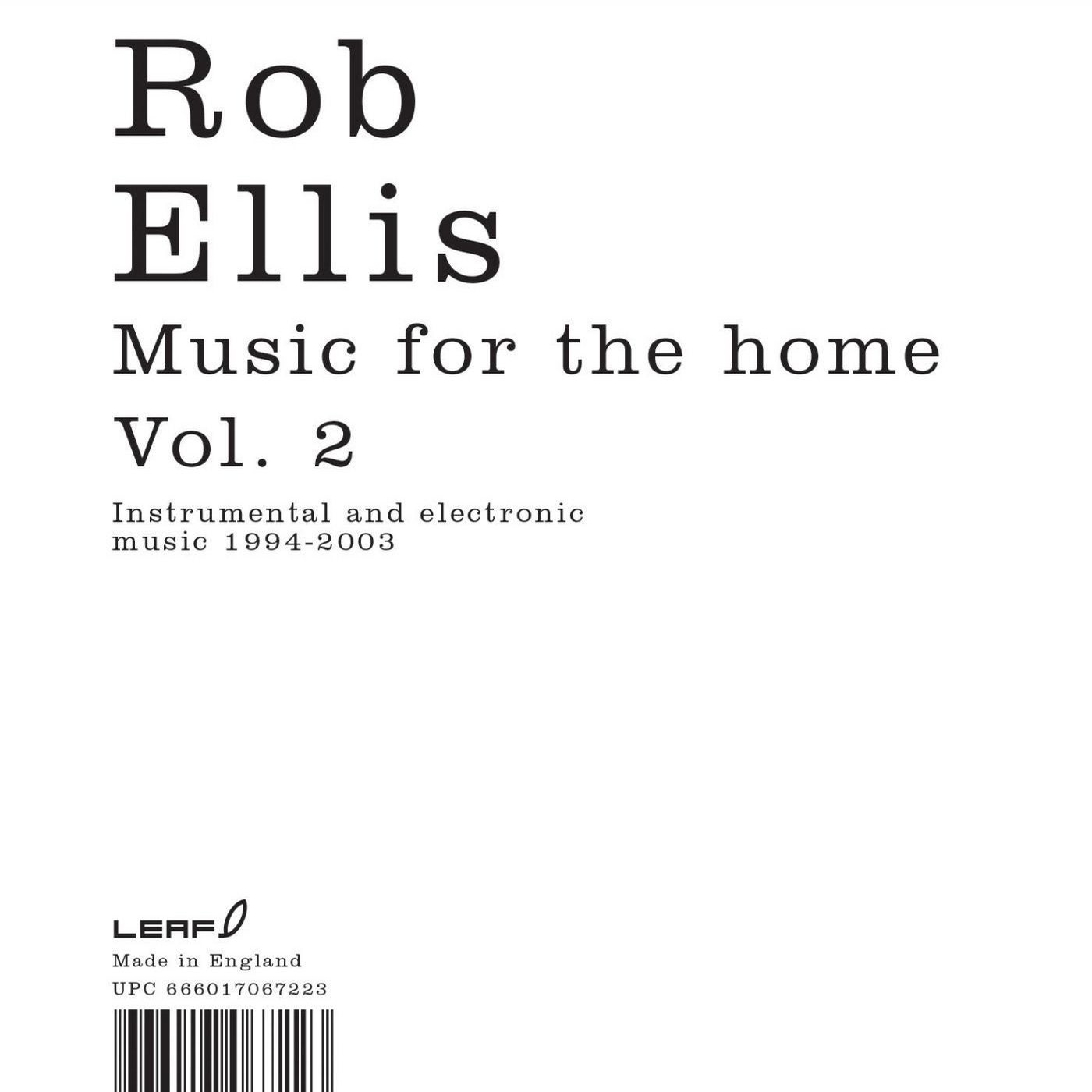 Music for the Home, Vol. 2