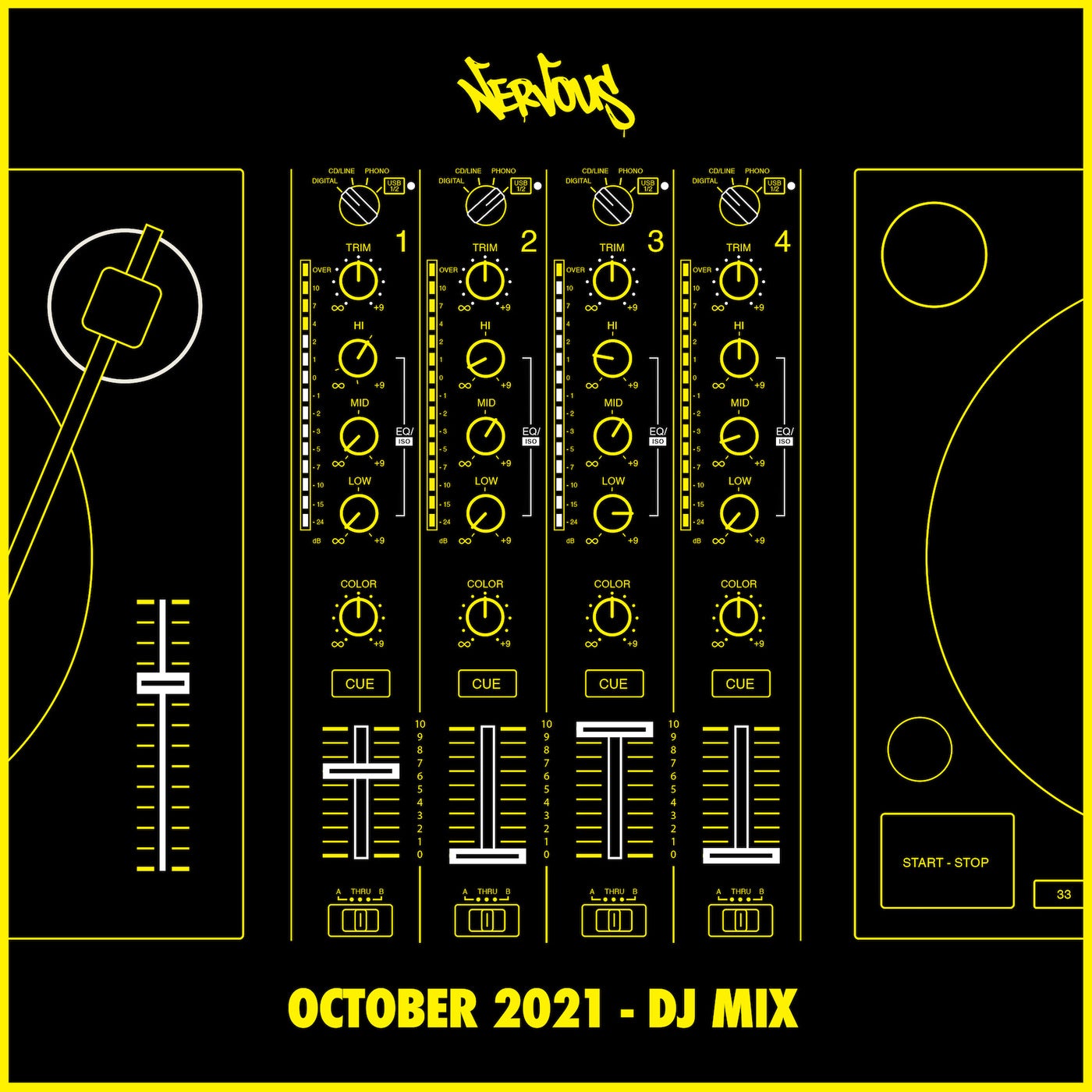 Nervous October 2021 (DJ Mix) NER25543 Nervous October 2021 (DJ Mix) NER25543