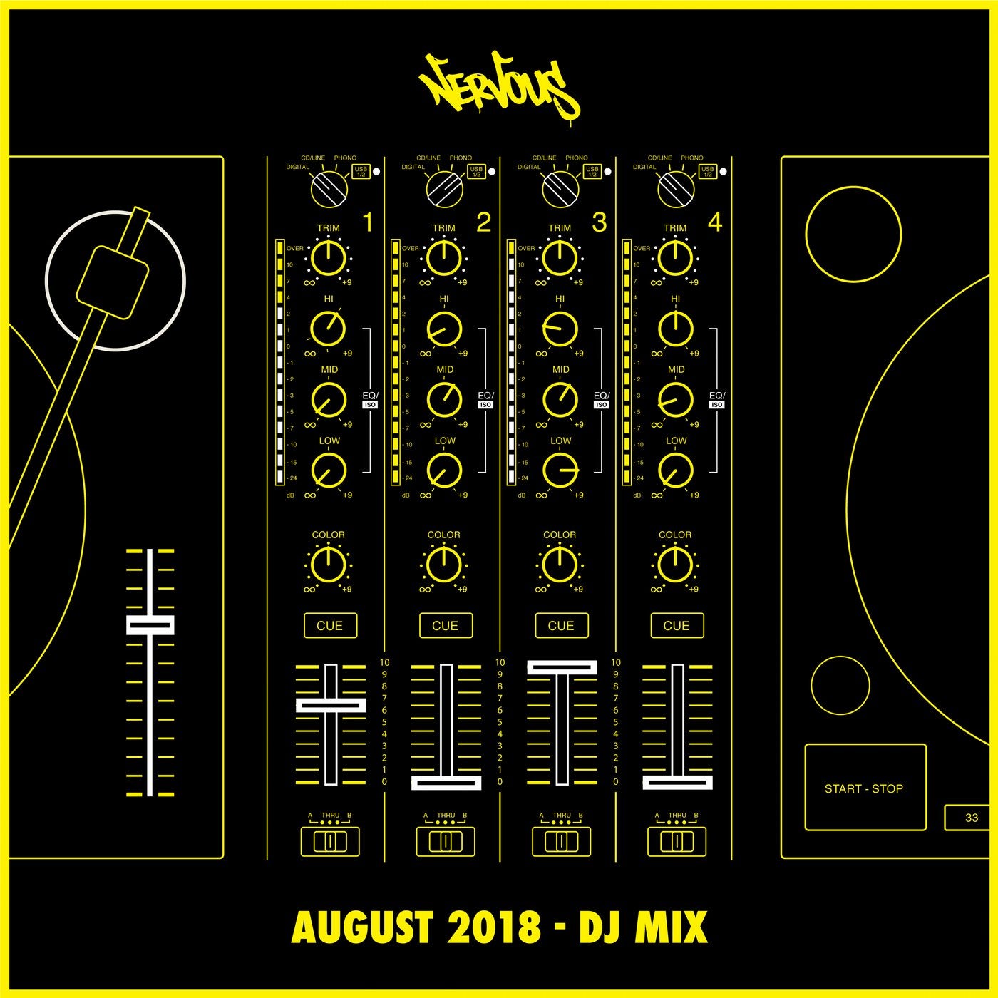 Nervous August 2018 - DJ Mix
