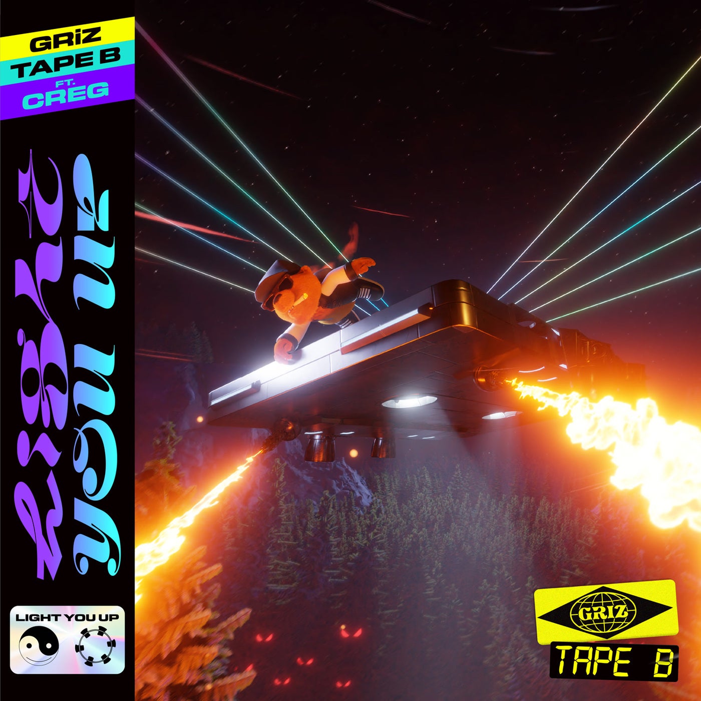 Cover art for Light You Up ft. CREG