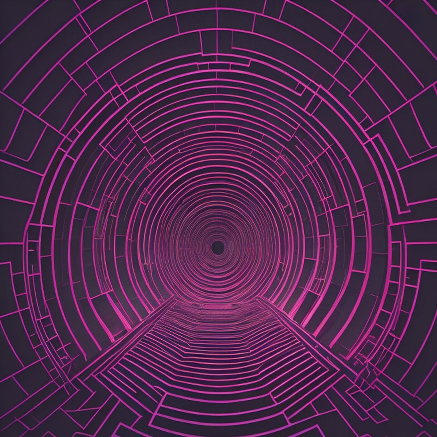 Synthwave Labyrinth