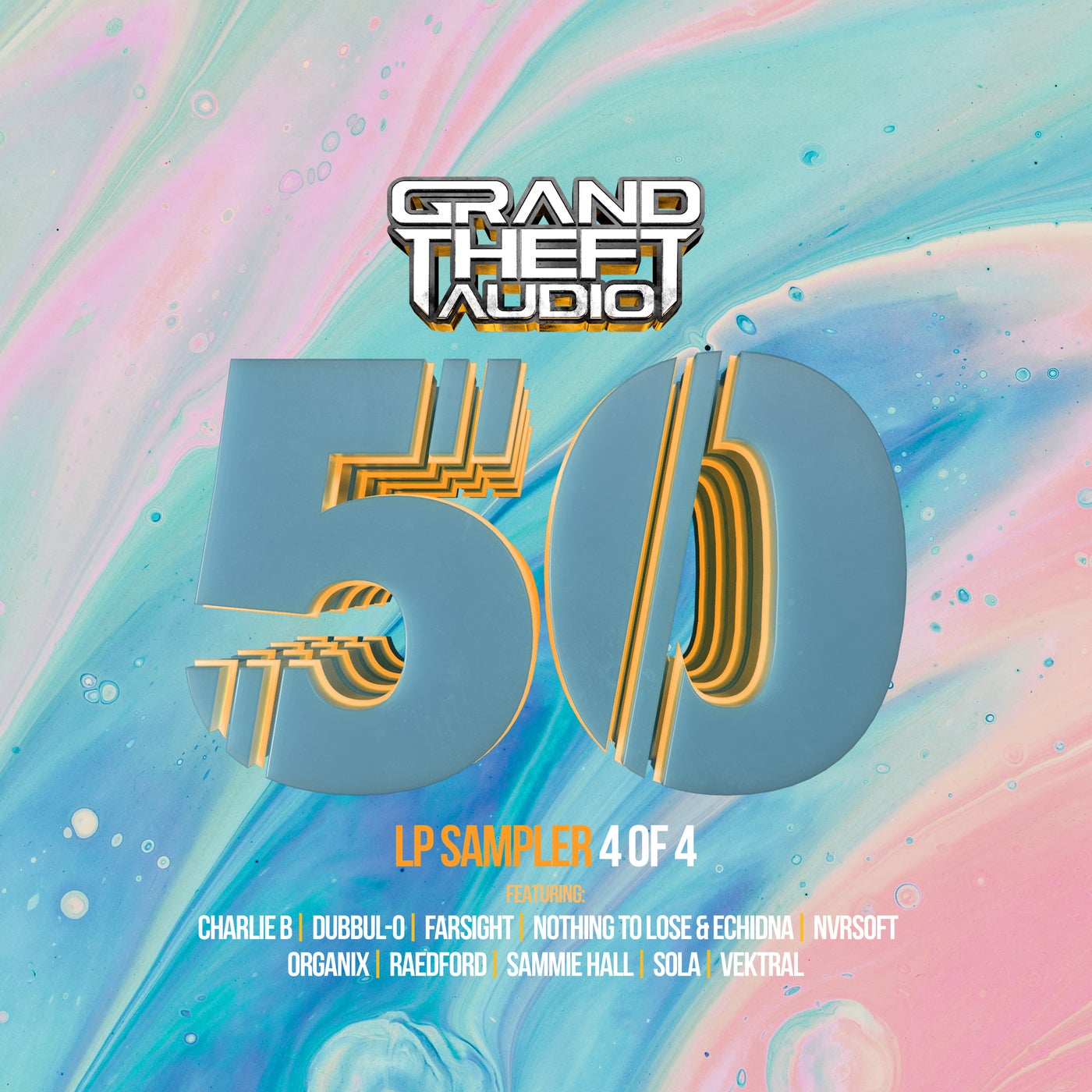 Grand Theft Audio 50 LP Sampler 4 of 4