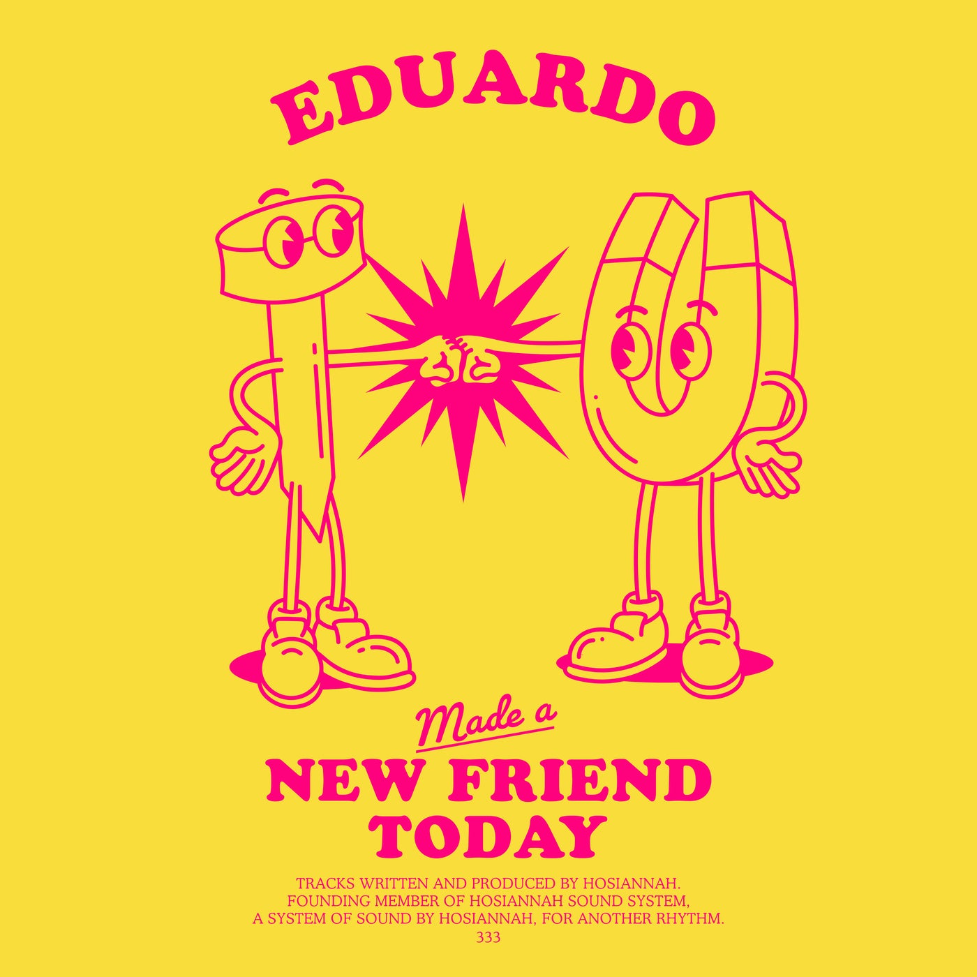 Eduardo made a new friend today