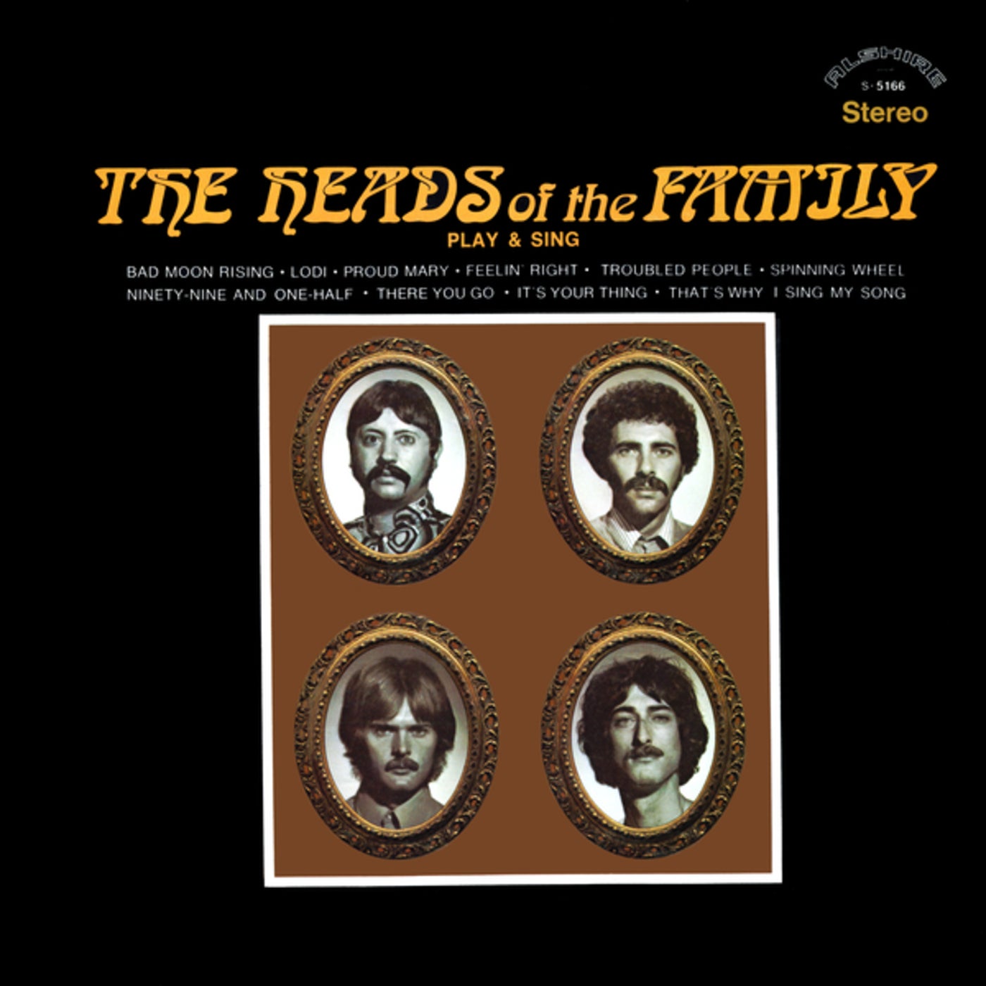 The Heads Of The Family - Troubled People album artwork