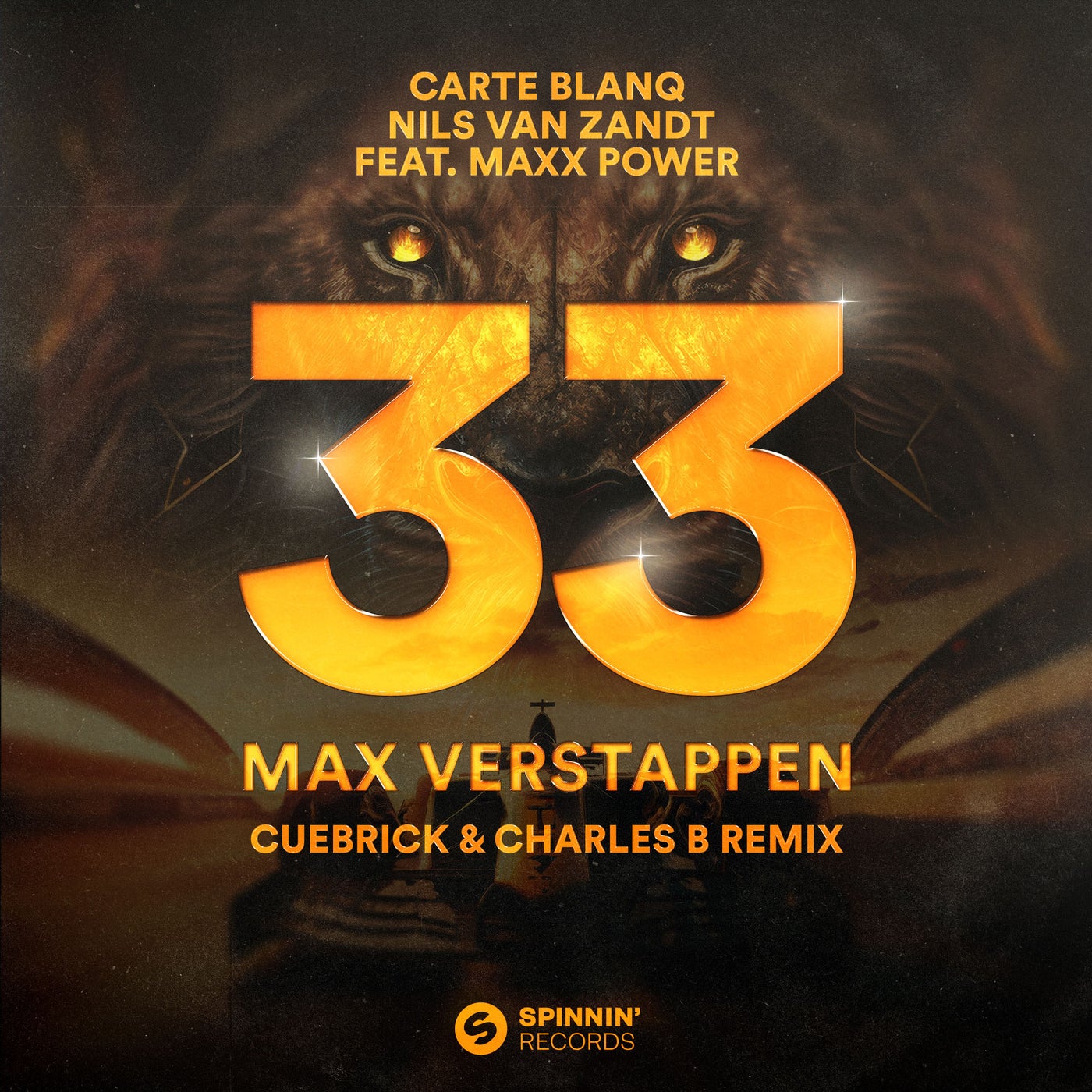Cover art for 33 Max Verstappen (feat. Maxx Power) [Cuebrick & Charles B Remix] (Extended Mix)