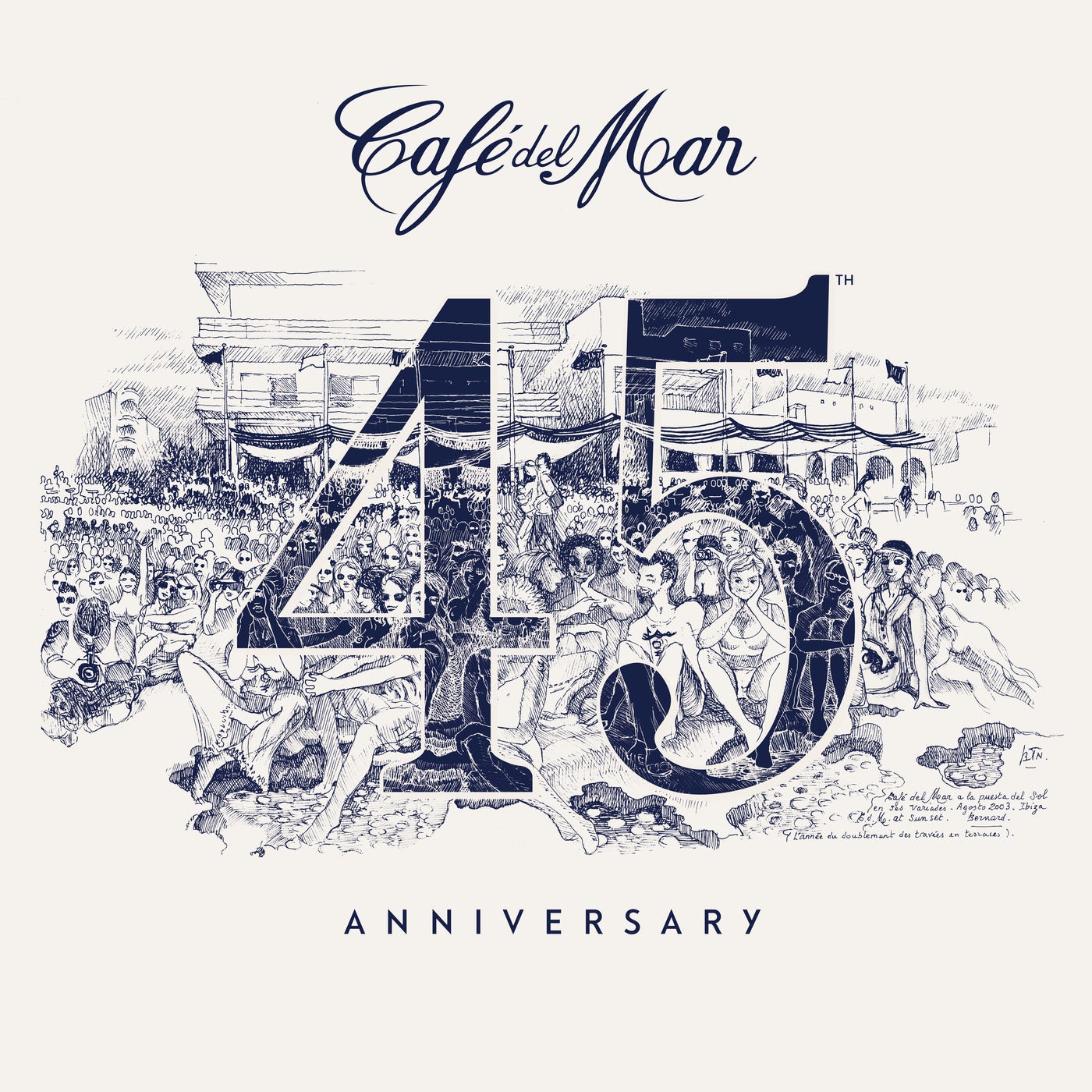 Cover art for Café del Mar 45th Anniversary