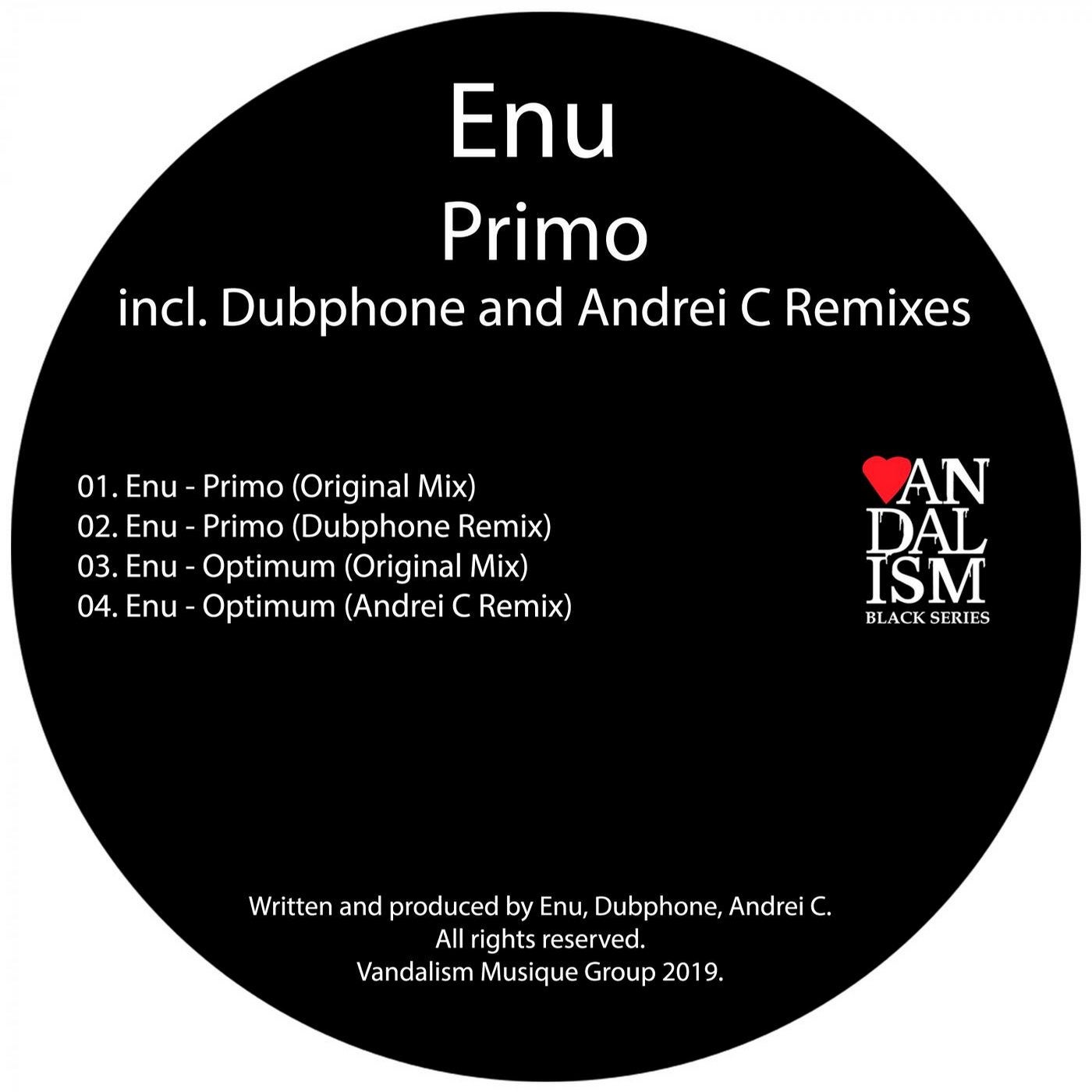 Primo incl. Dubphone and Andrei C Remixes