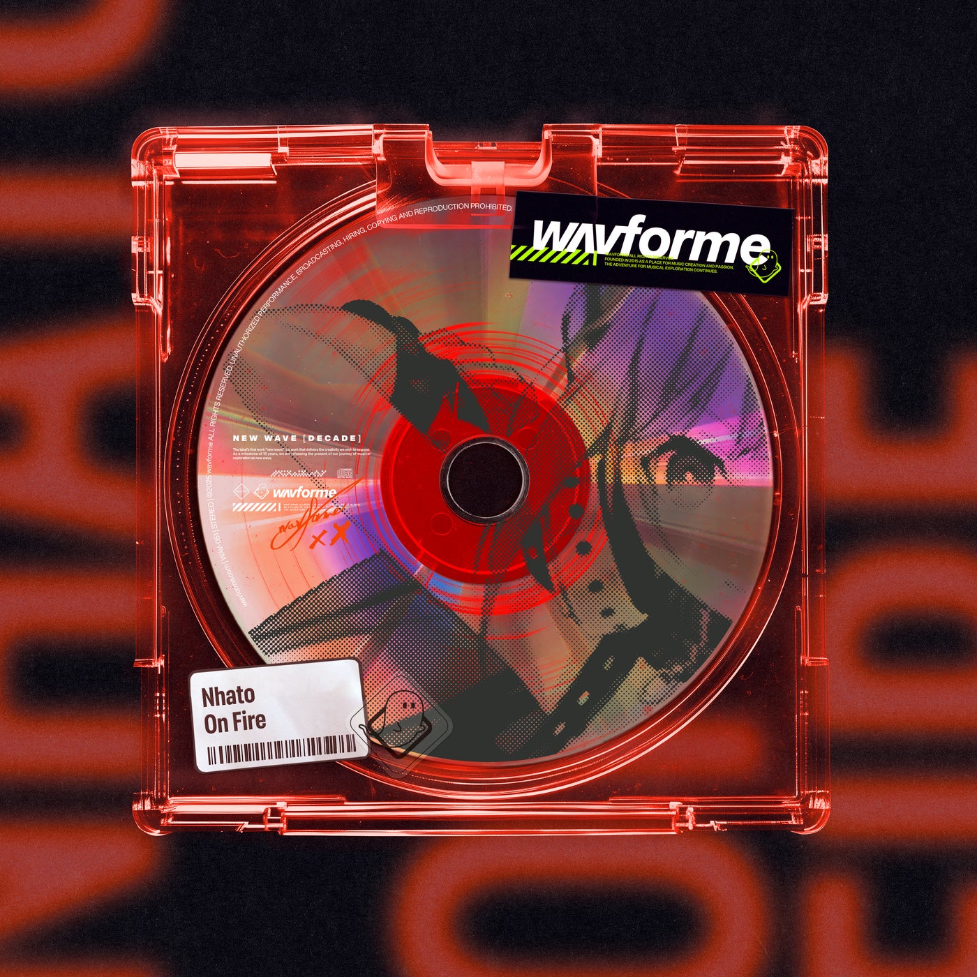 Cover art for On Fire