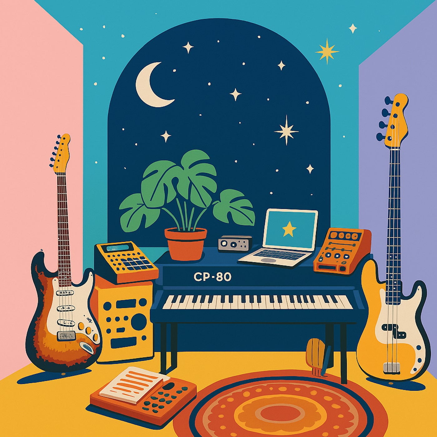 CP Dreams: Rooftops (Slowed + Reverb)
