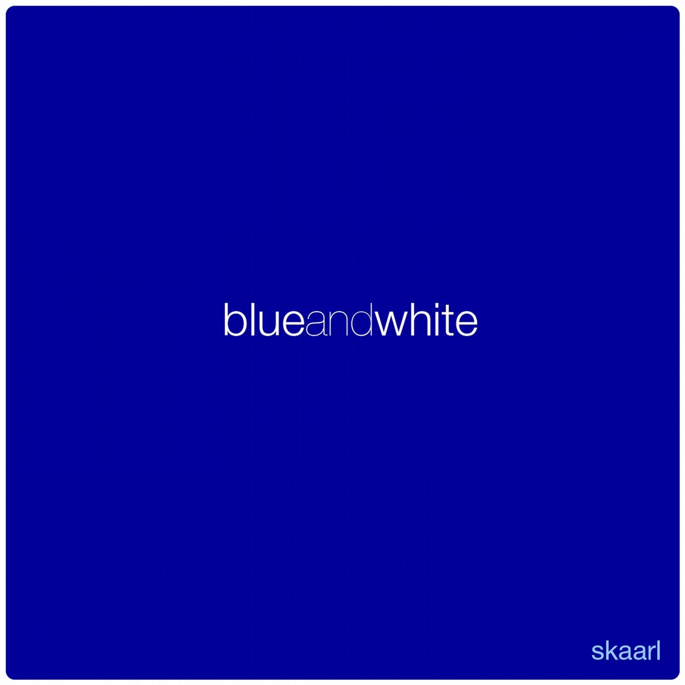 Blue & White