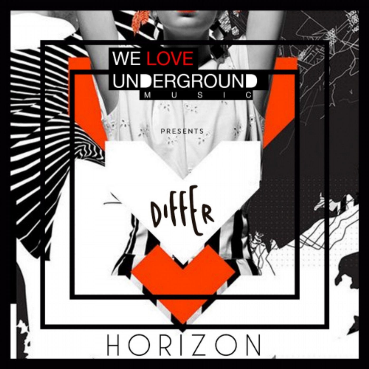 Обожаю тебя любить андеграунд. I Love Underground. Album Art selecting great Techno Horizon (Original Mix).