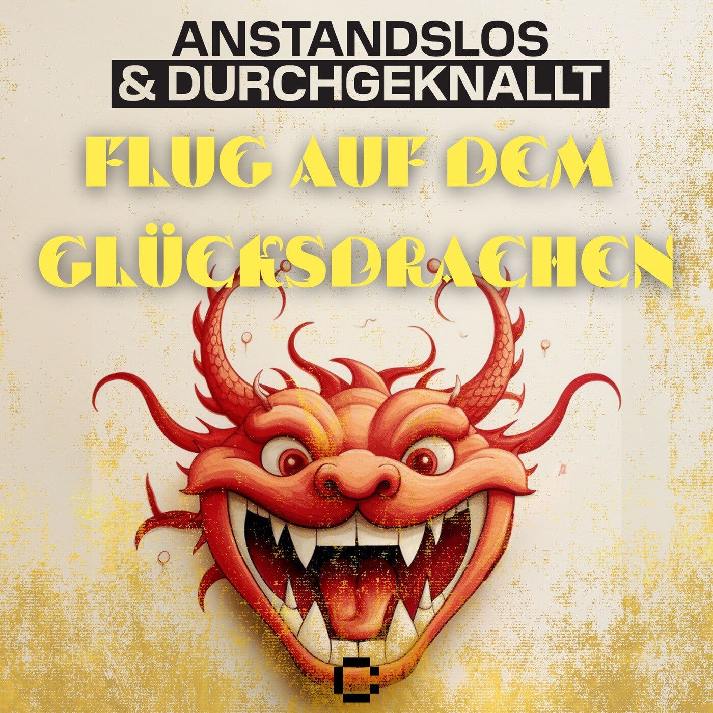 Flug auf dem Glücksdrachen