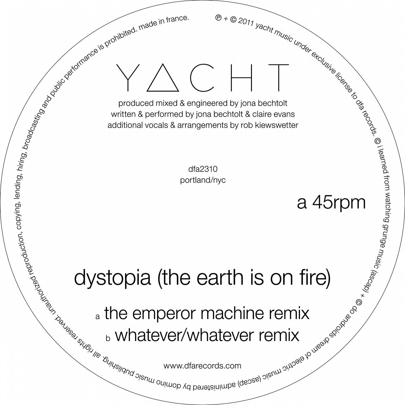 Dystopia (The Earth Is On Fire)