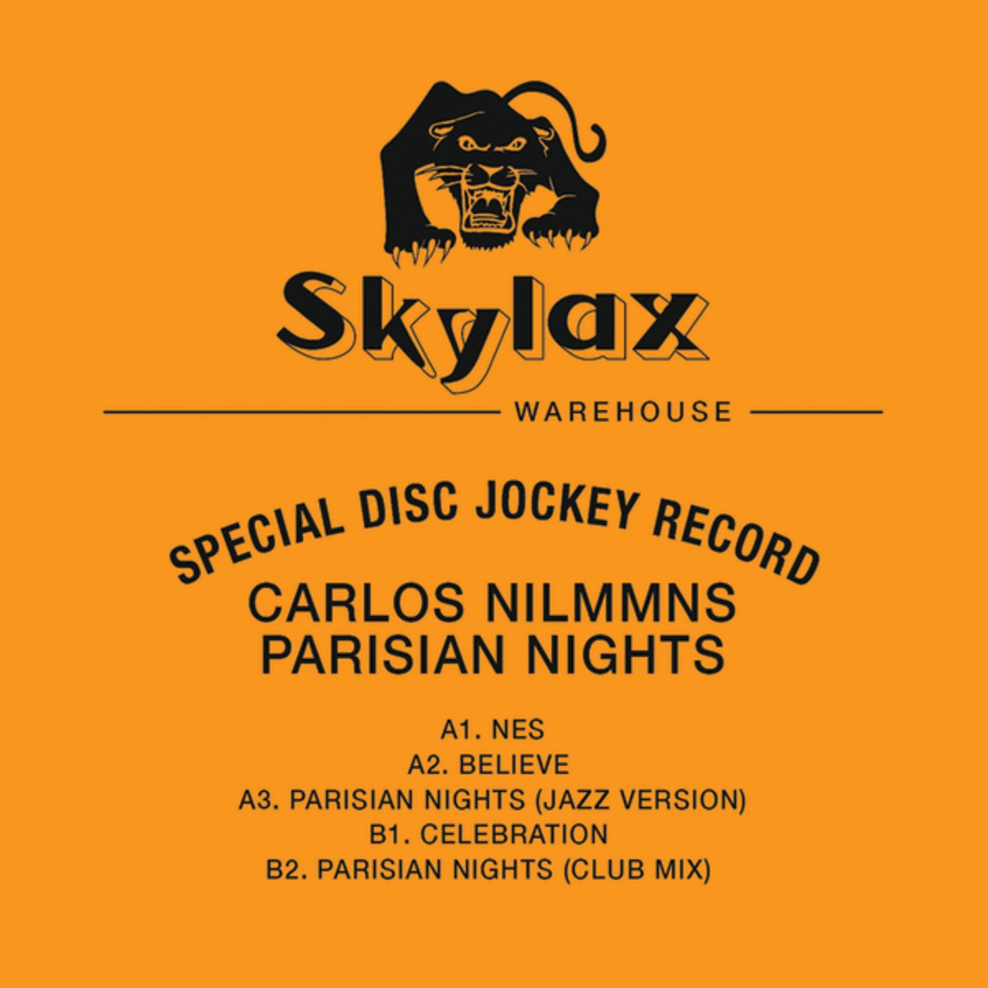 Cover art for Parisian Nights