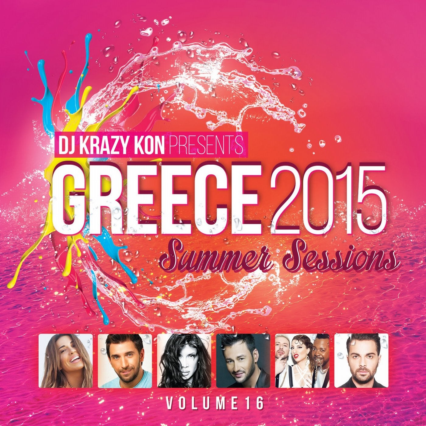 Greece 2015 Summer Sessions Vol 16 (Mixed By DJ Krazy Kon)