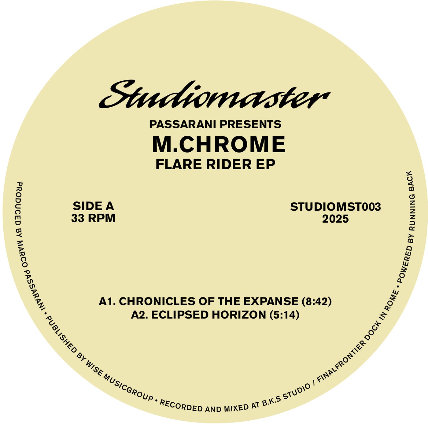 presents M.Chrome - Flare Rider