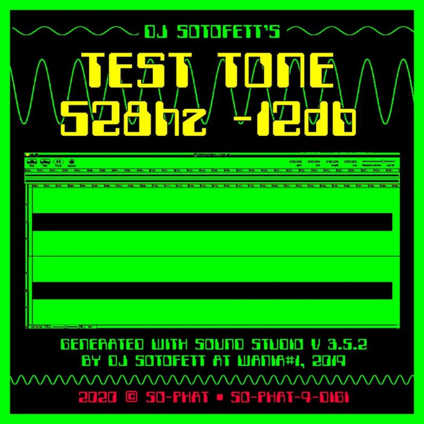 Test Tone 528hz -12db