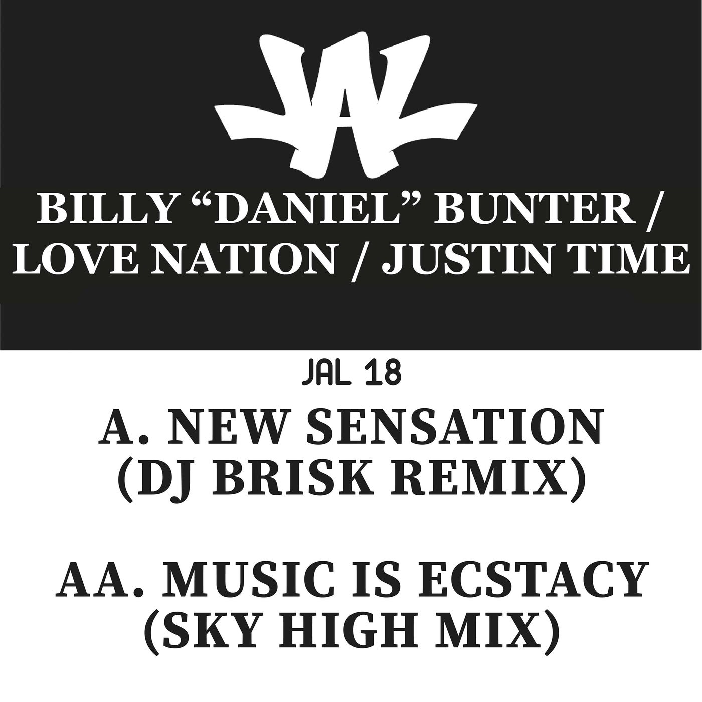 New Sensation / Music is Ecstacy (Remixes)