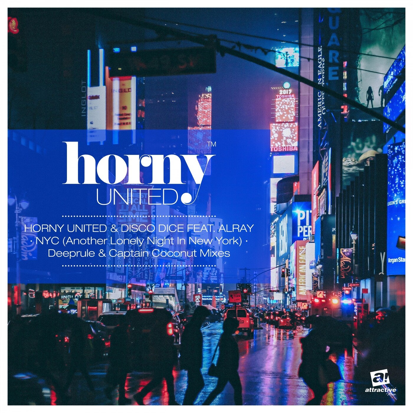 NYC (Another Lonely Night in New York) feat. Alray (Deeprule & Captain  Coconut Club Mix) by Horny United, Disco Dice, Alray on Beatport