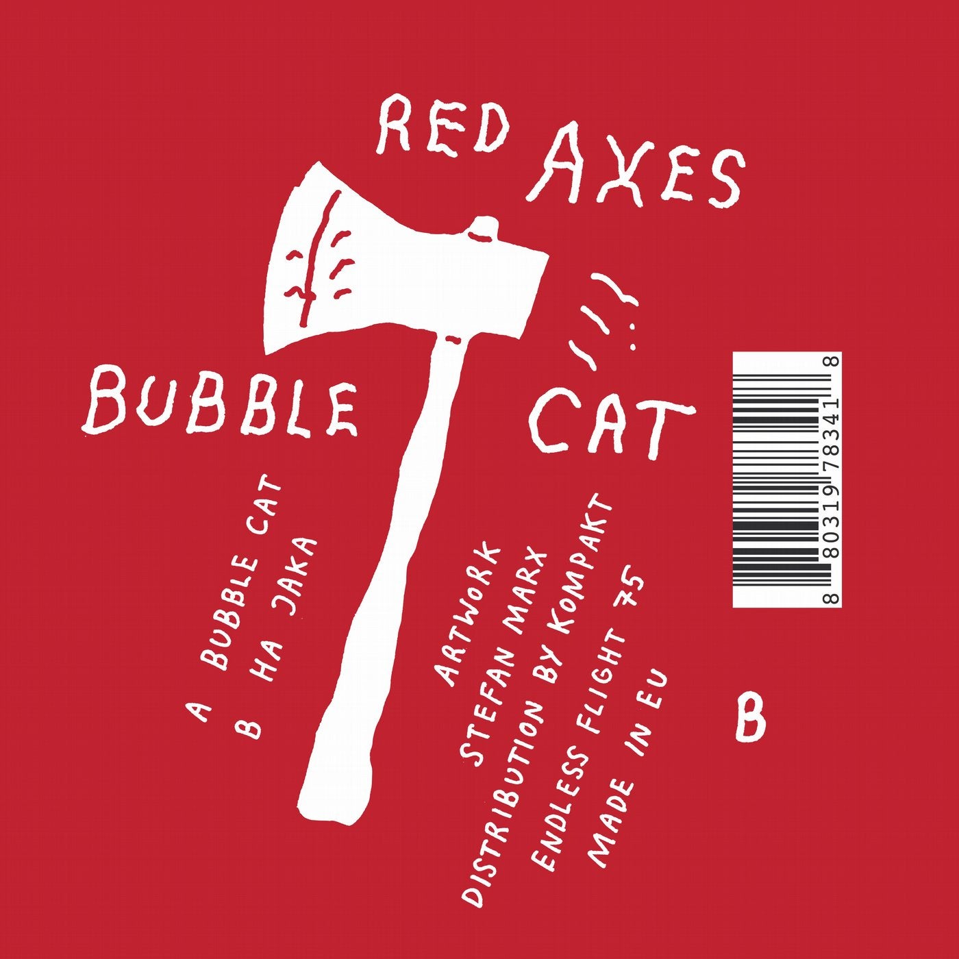 Red Axes/bubble Cat