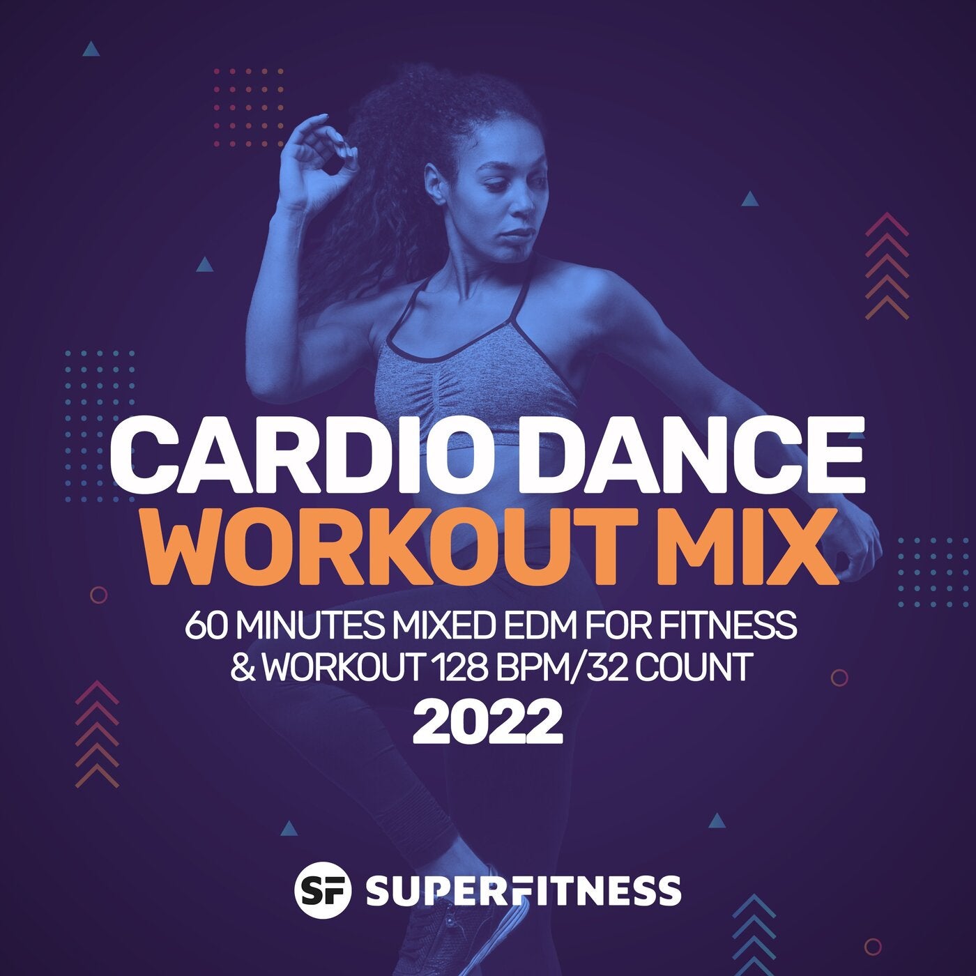 Cardio Dance Workout Mix 2022: 60 Minutes Mixed EDM for Fitness & Workout 128 bpm/32 count