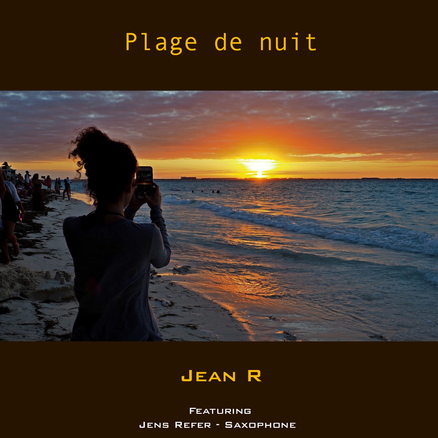 Plage de nuit