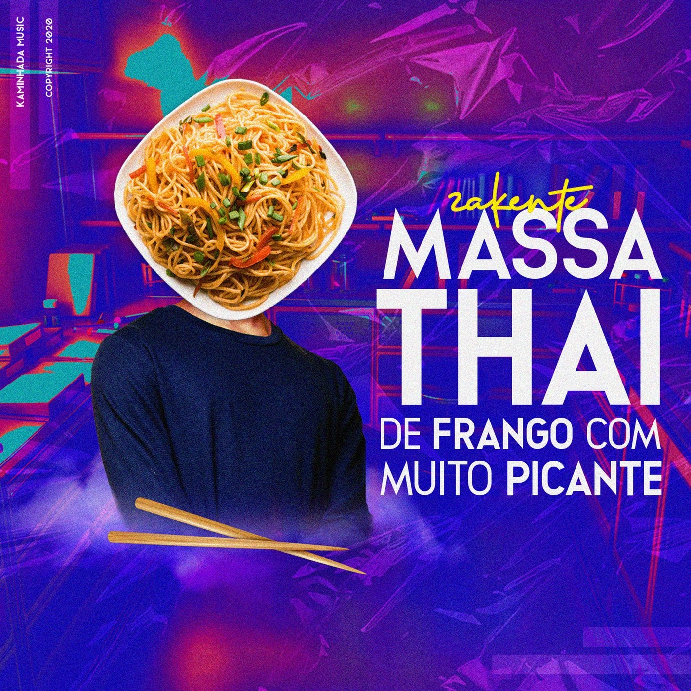 Massa Thai de Frango Com Muito Picante