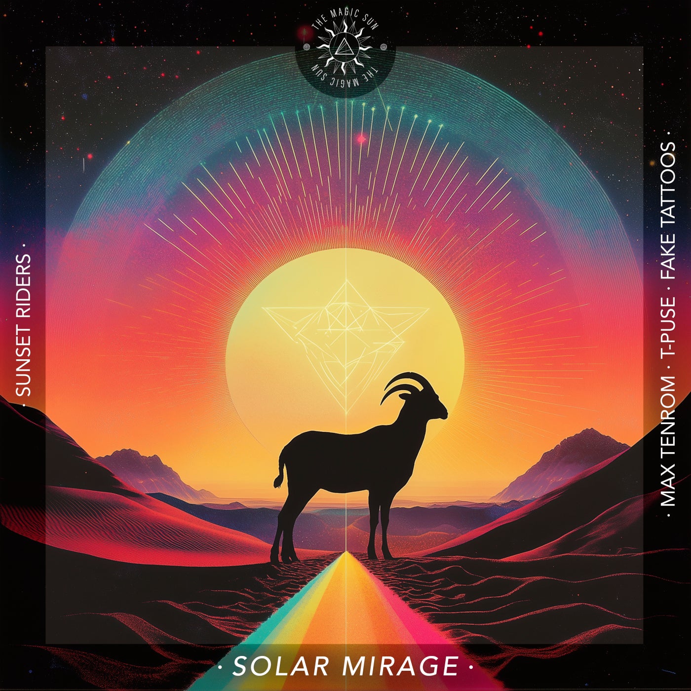 Cover art for Solar Mirage