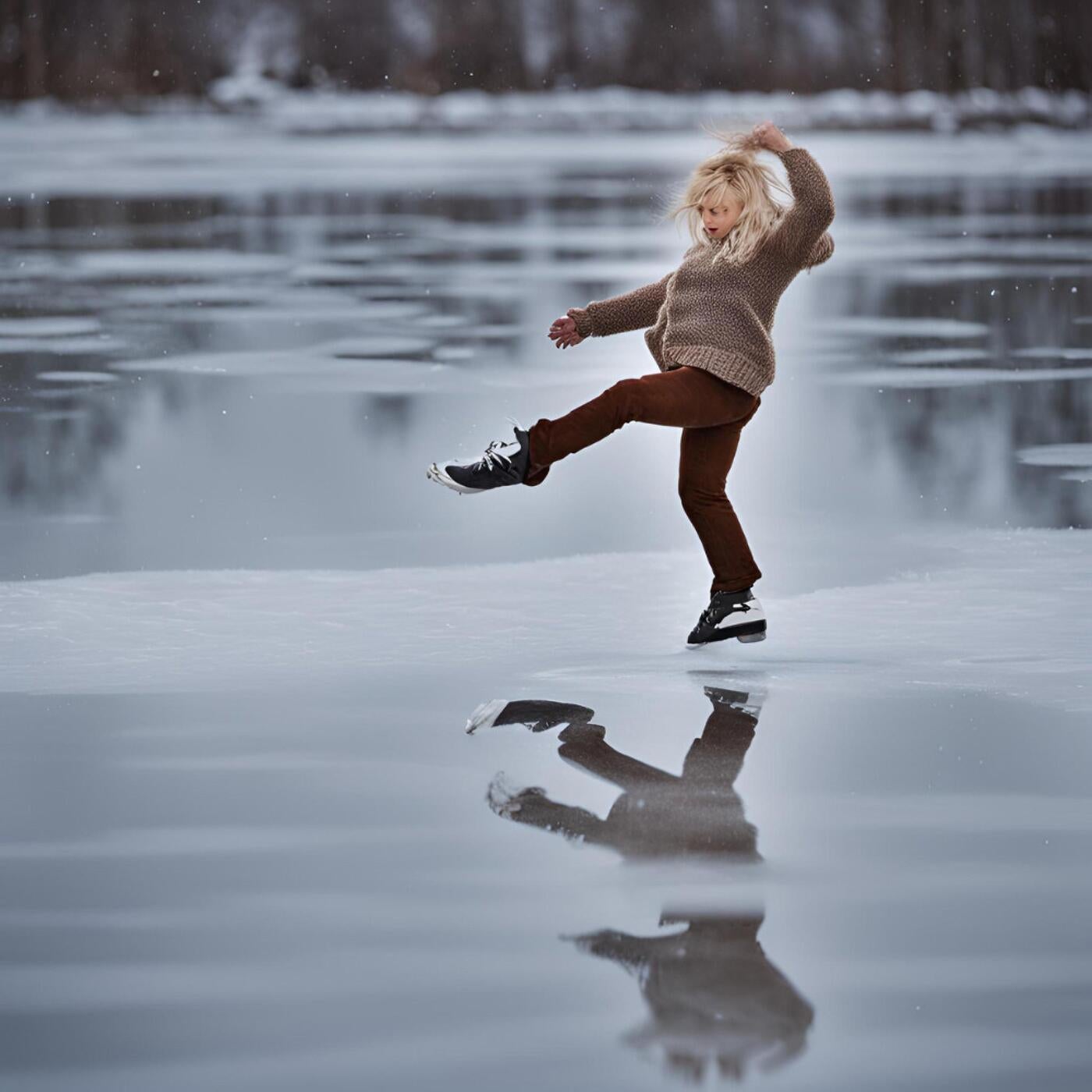 I'm dancing on thin ice