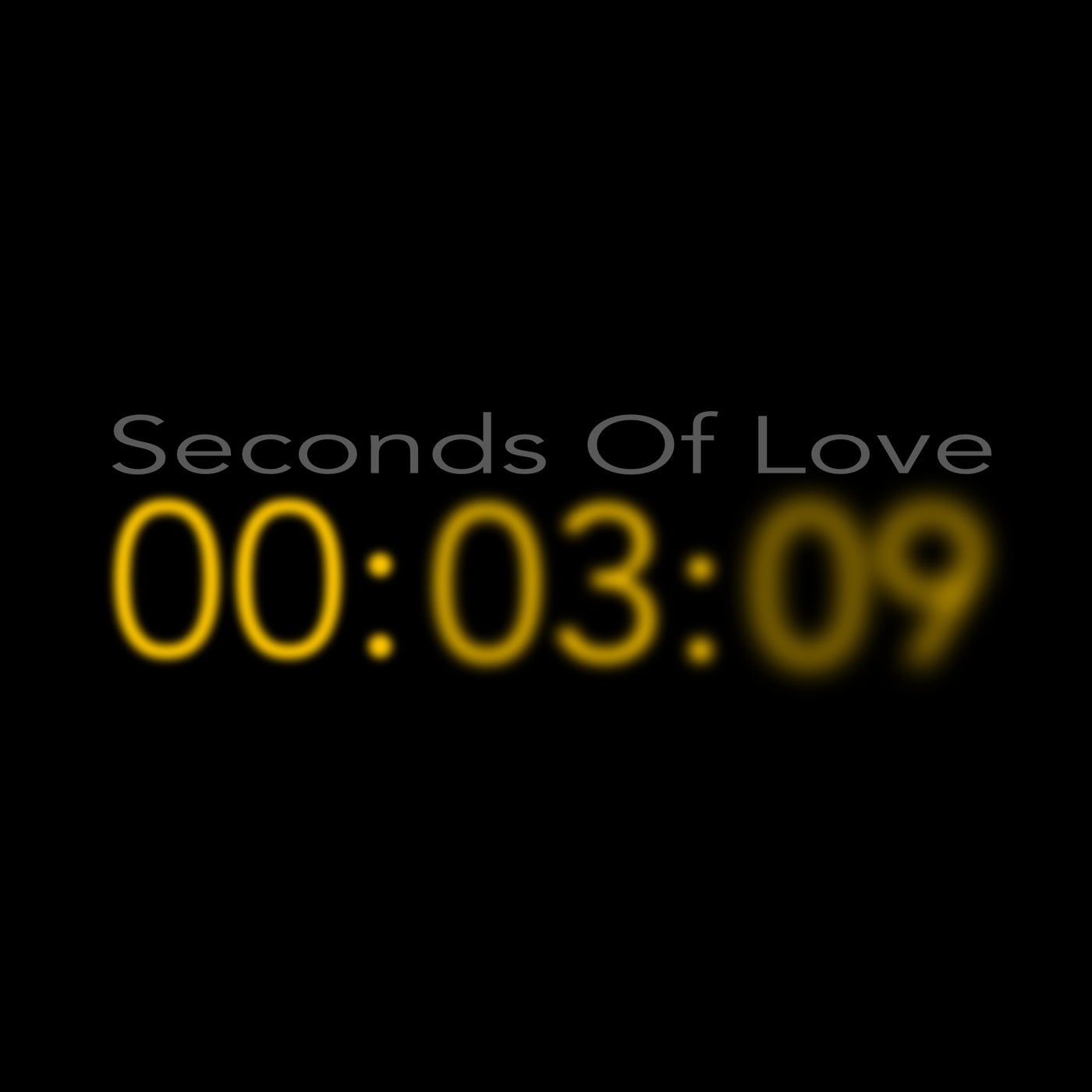 Seconds Of Love