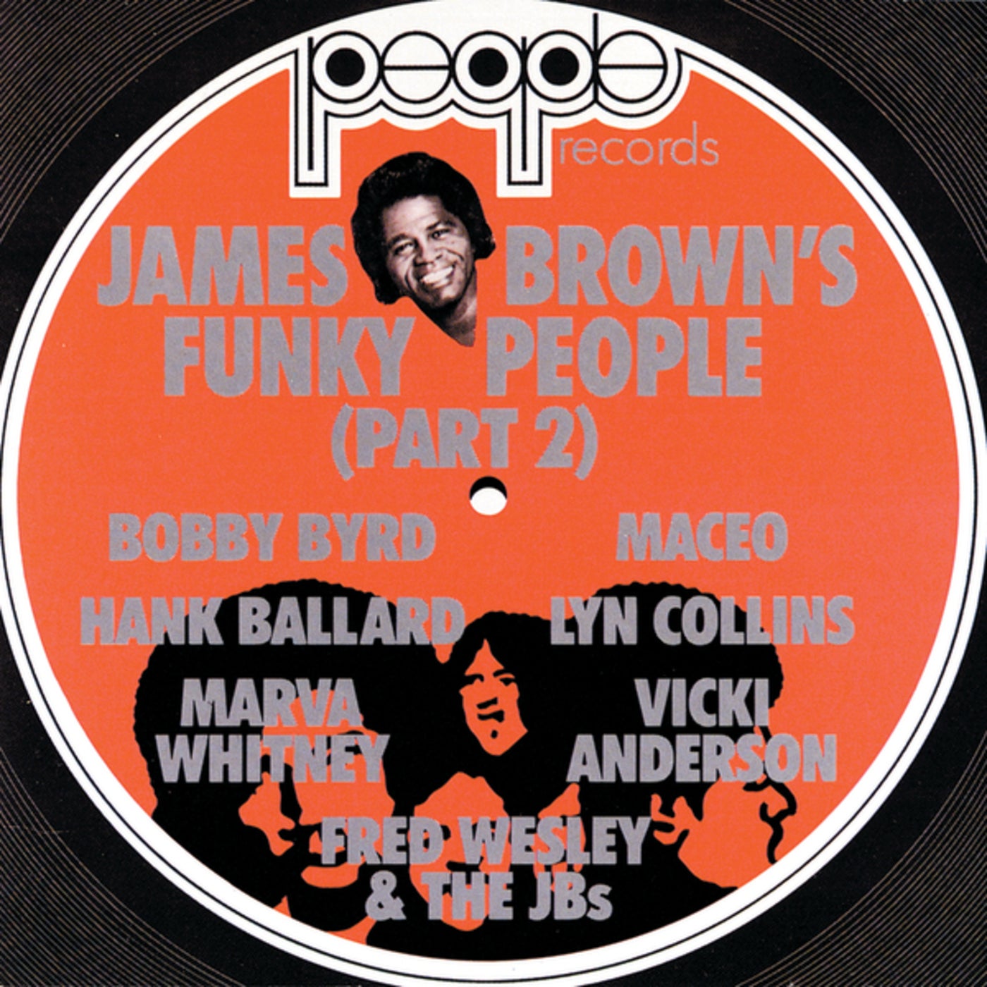 Cover art for James Brown's Funky People (Pt. 2)