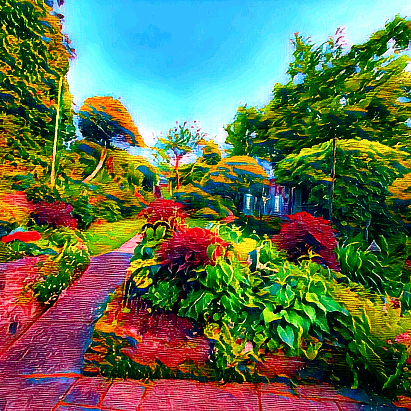 Tripping In My Garden
