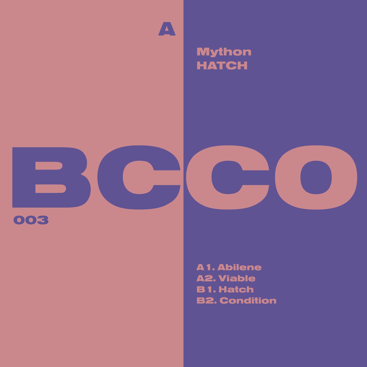 Mython & BCCO - Hatch