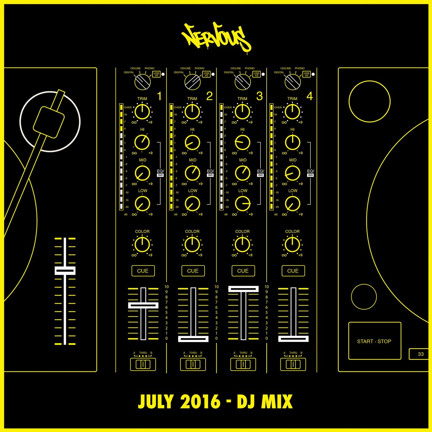 Nervous July 2016 - DJ Mix