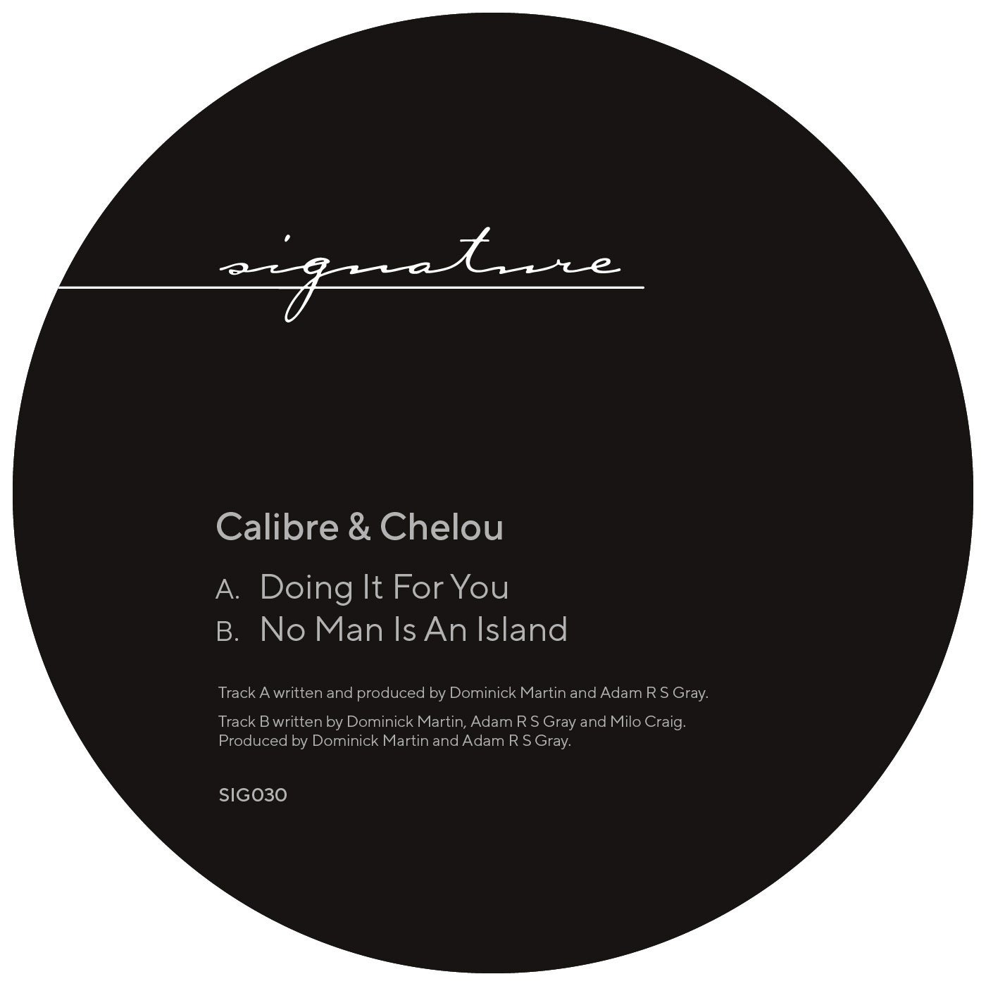 Doing It For You / No Man Is An Island