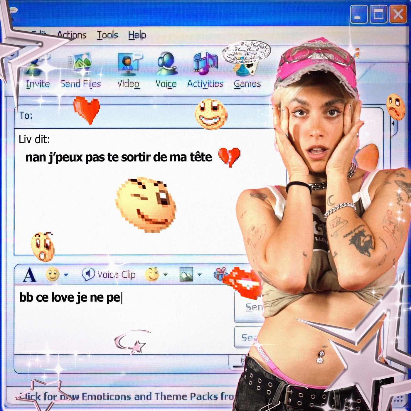 j'peux pas te sortir de ma tete (can't get you out of my head)