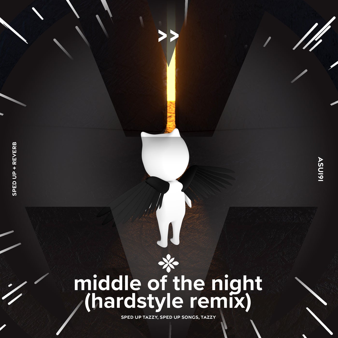 Middle Of The Night (hardstyle Remix) - Sped Up + Reverb